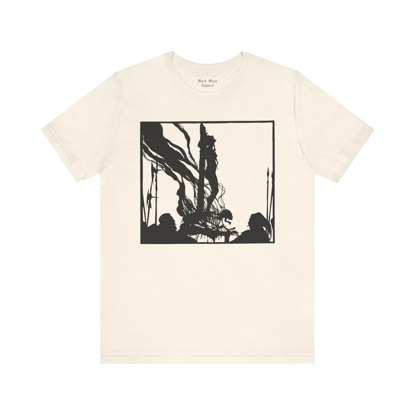 Death in the Fire - Black Mass Apparel - T-Shirt