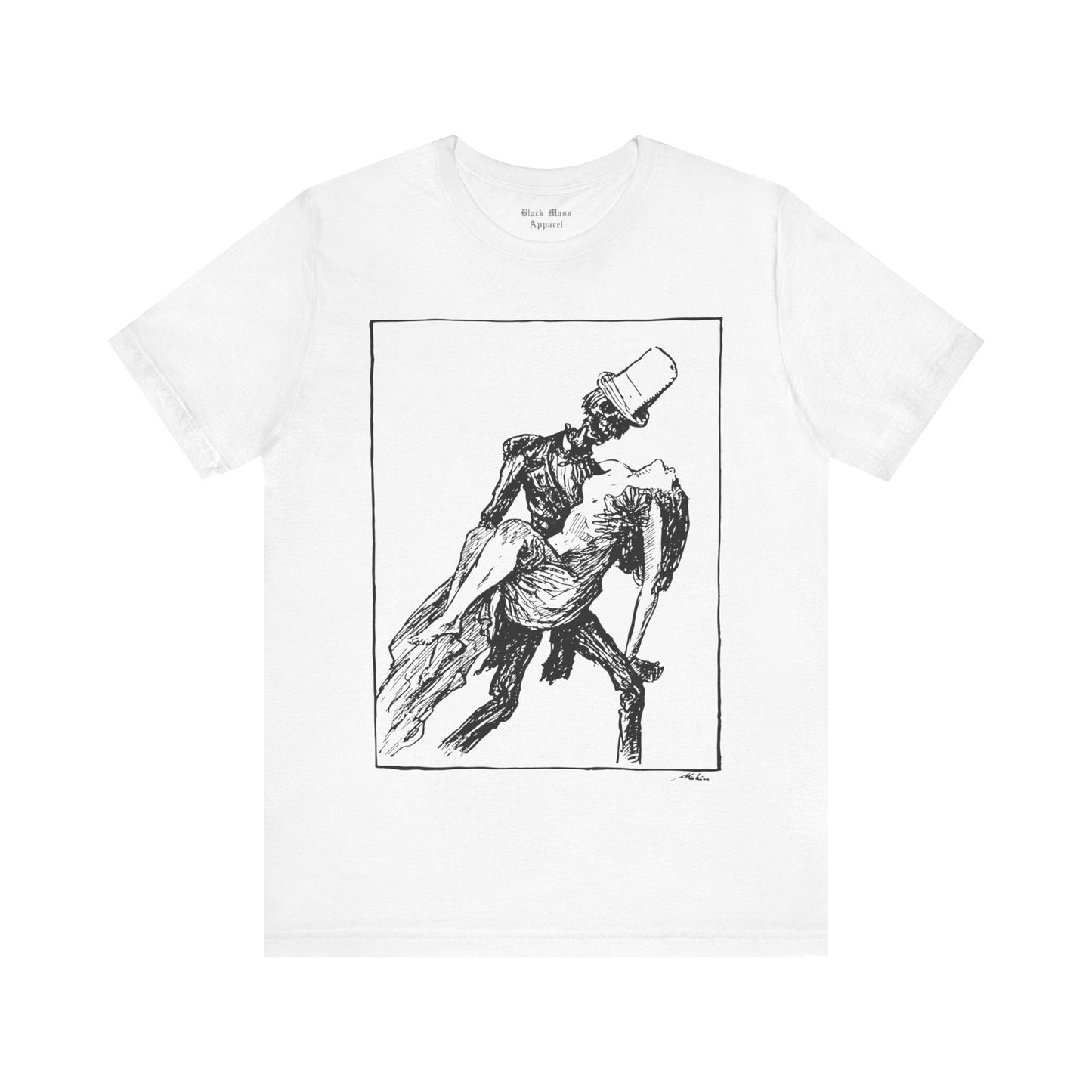 Ghost at the Ball - Black Mass Apparel - T - Shirt