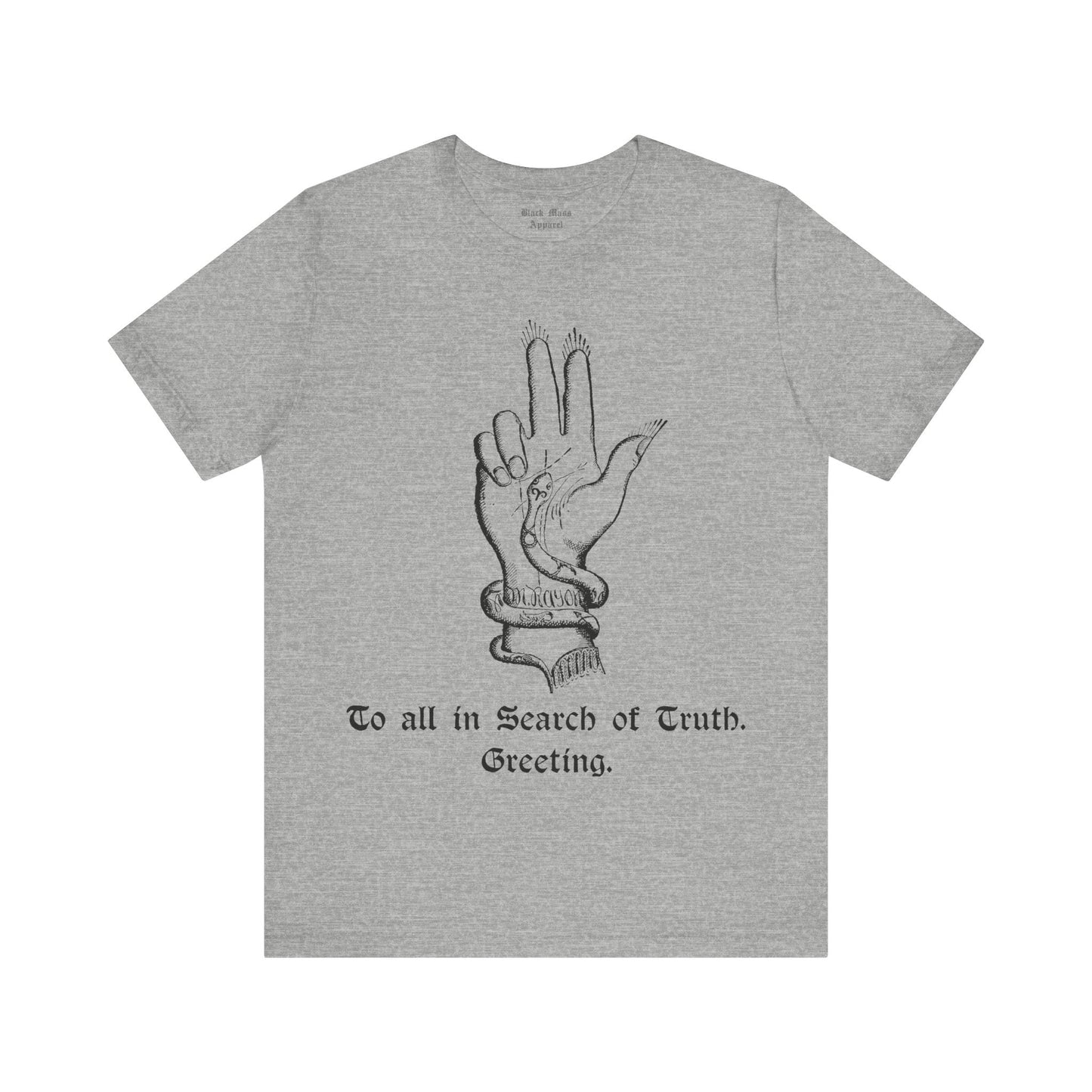 In Search of Truth - Black Mass Apparel - T-Shirt