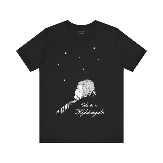 John Keats: Ode to a Nightingale - Black Mass Apparel - T - Shirt