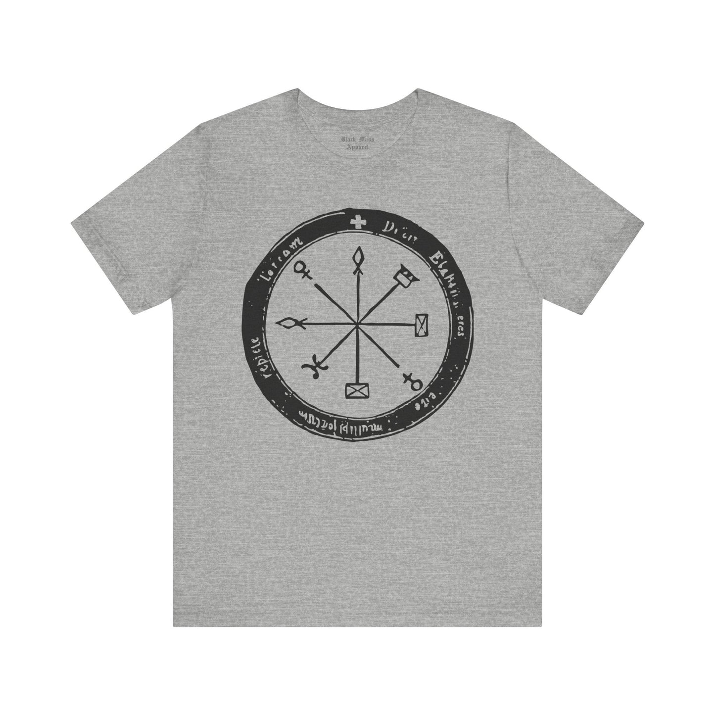 Love Talisman, Magic Spell T-shirt, Love Spells Shirt, Charms, Incantations, Occult, Witchcraft Unisex Jersey Short Sleeve Tee - Black Mass Apparel - T-Shirt