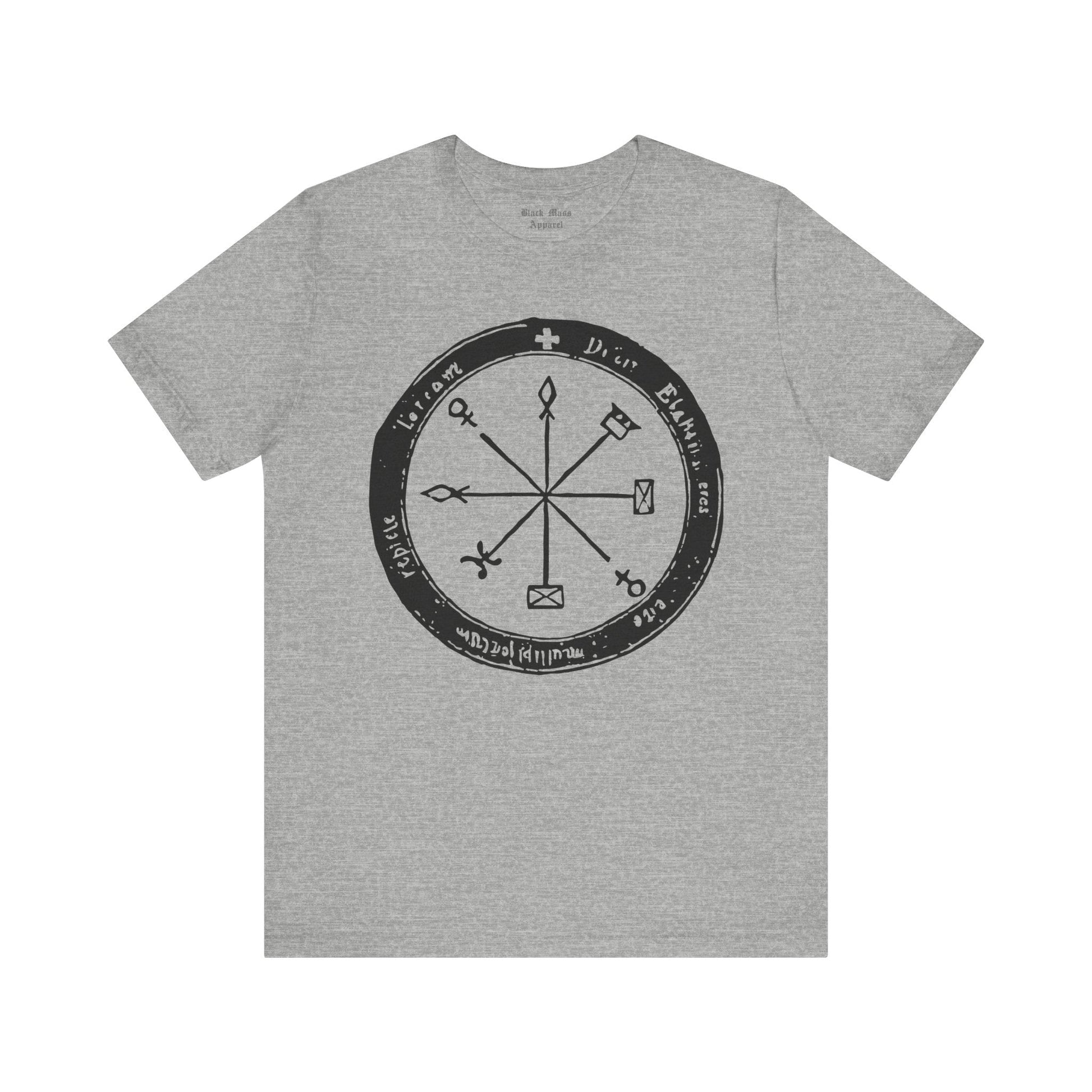 Love Talisman, Magic Spell T-shirt, Love Spells Shirt, Charms, Incantations, Occult, Witchcraft Unisex Jersey Short Sleeve Tee - Black Mass Apparel - T-Shirt
