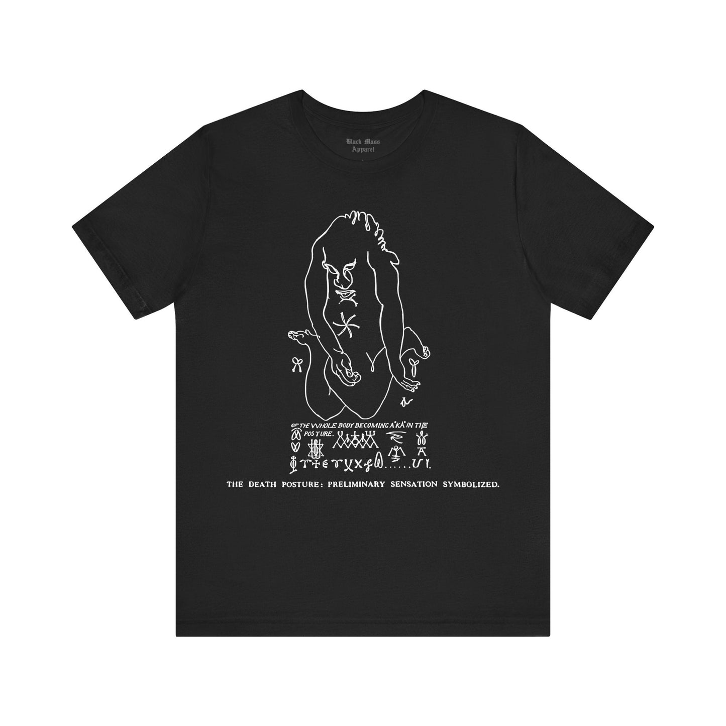The Death Posture: Preliminary Sensation - Black Mass Apparel - T-Shirt