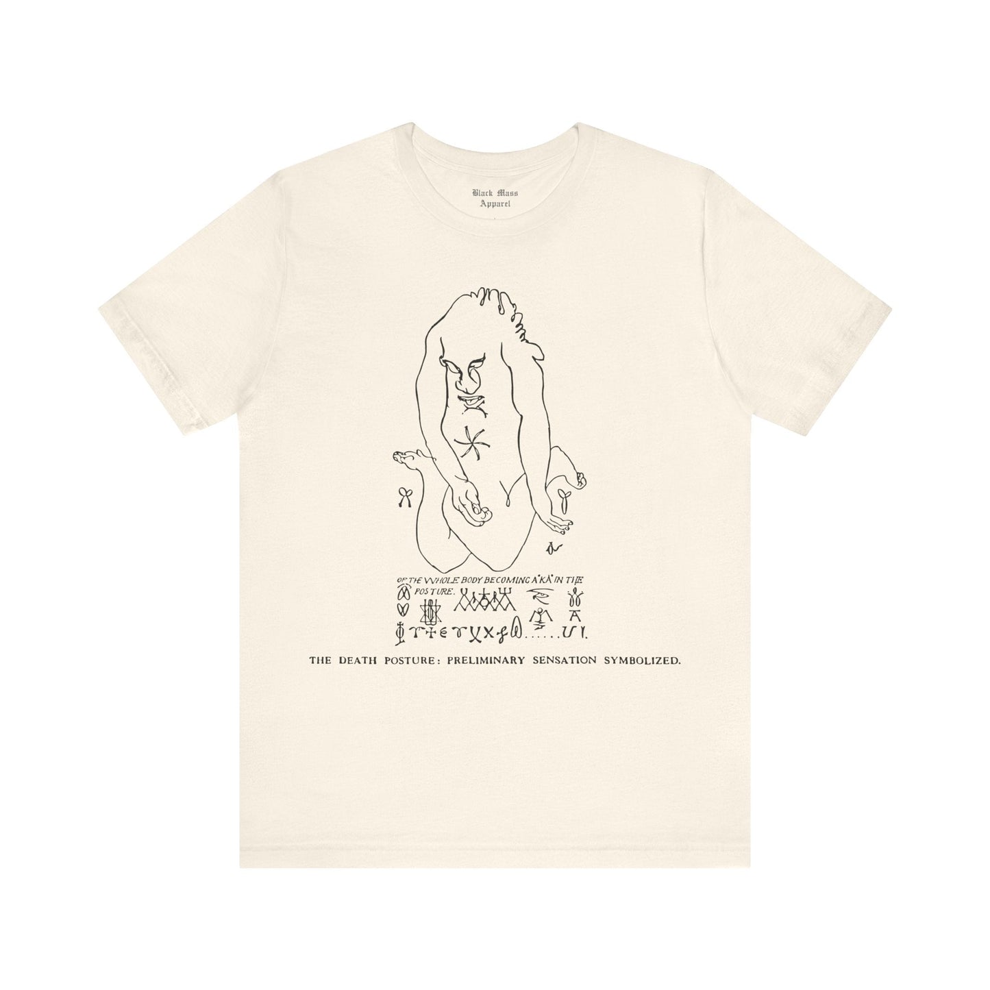 The Death Posture: Preliminary Sensation - Black Mass Apparel - T-Shirt