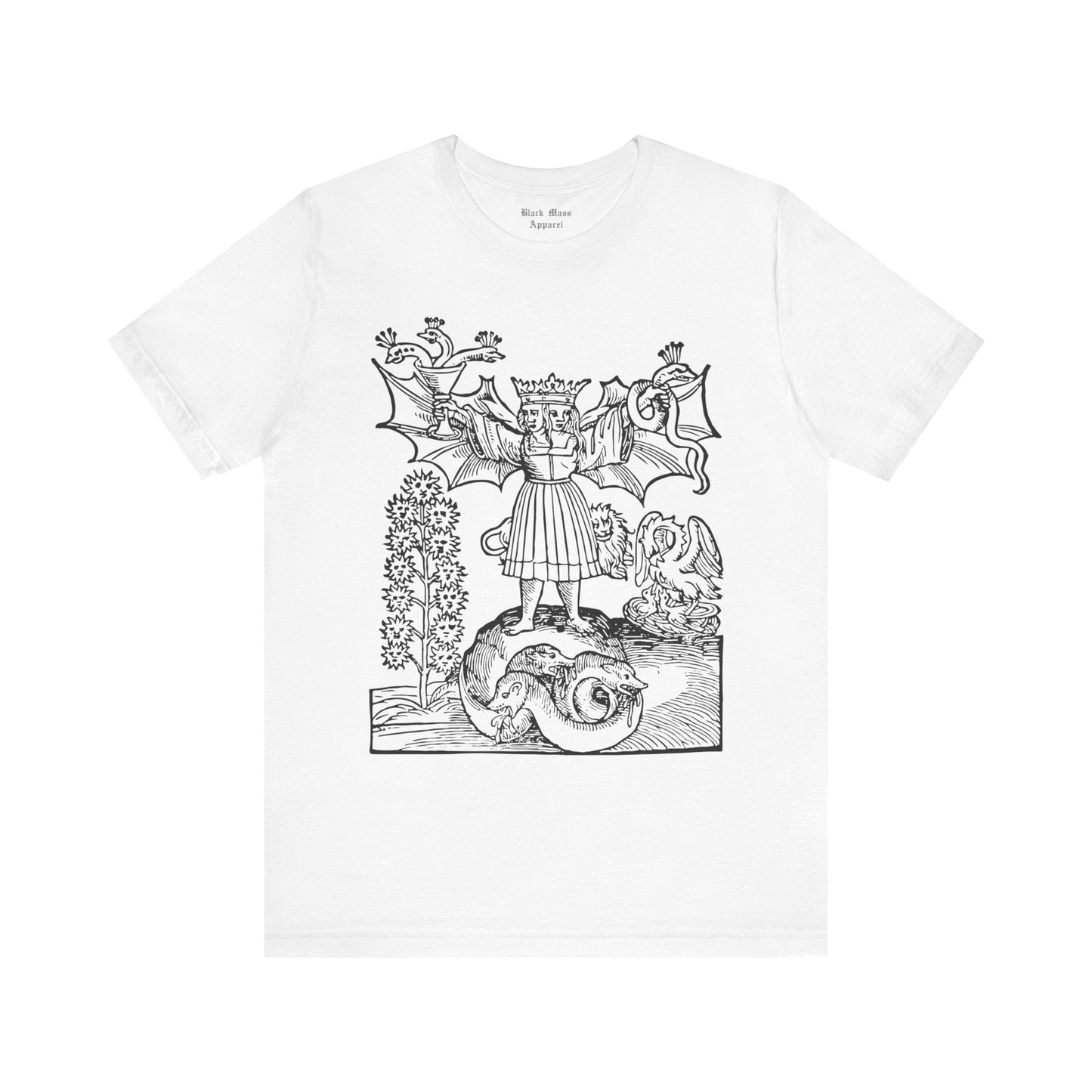 The Hermetic Androgyne - Black Mass Apparel - T - Shirt