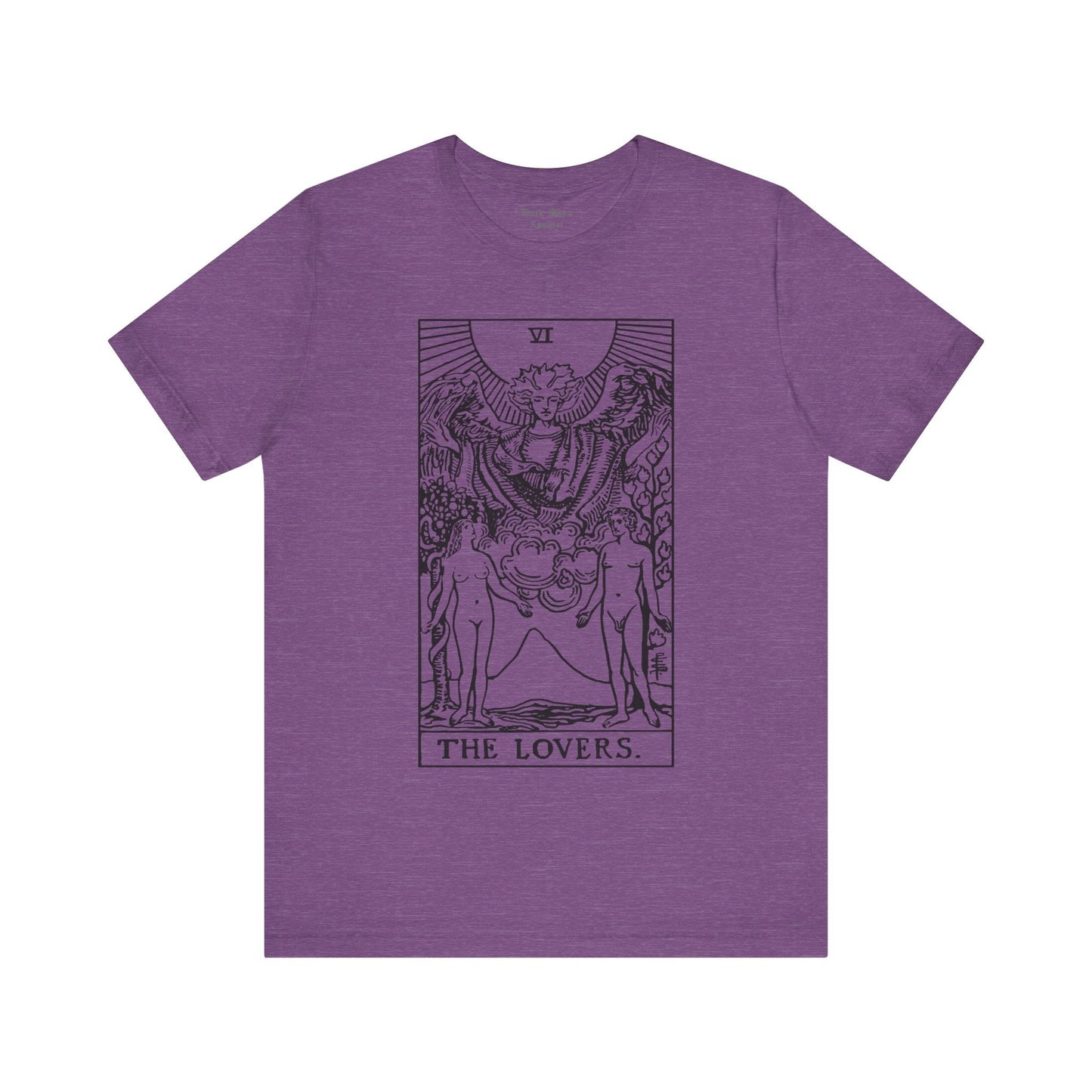 The Lovers Tarot - Black Mass Apparel - T-Shirt