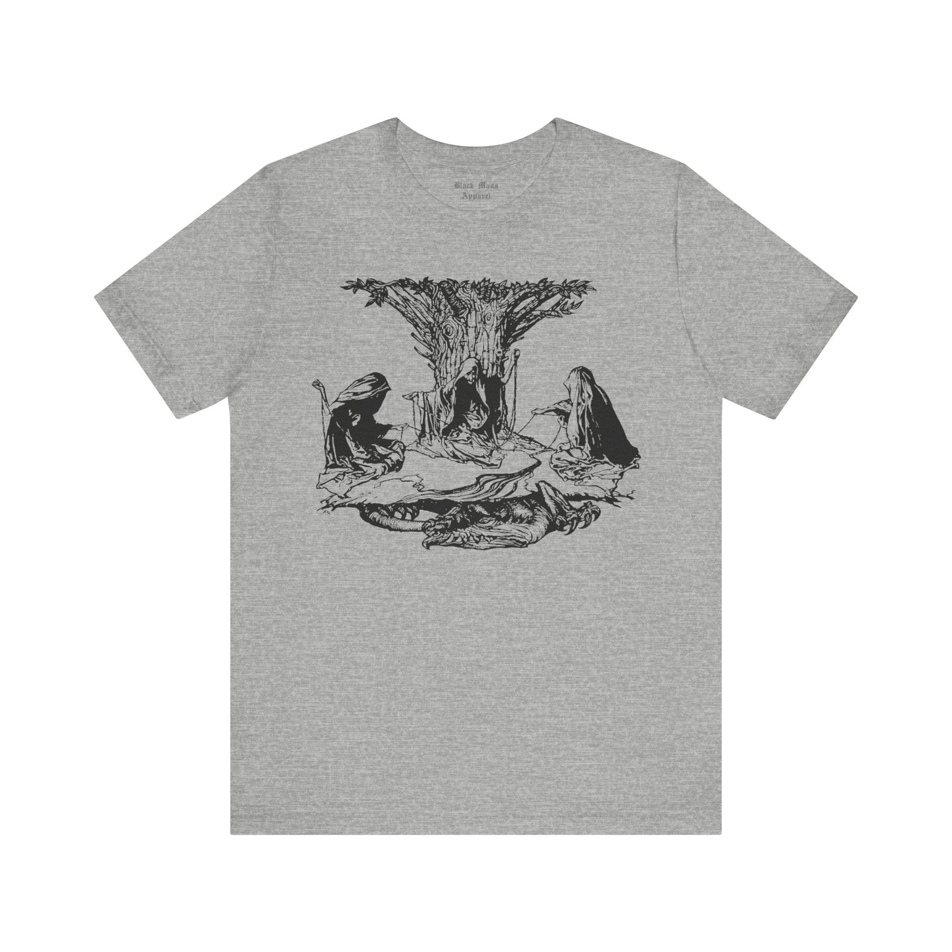 The Norns Weaving Destiny - Black Mass Apparel - T-Shirt