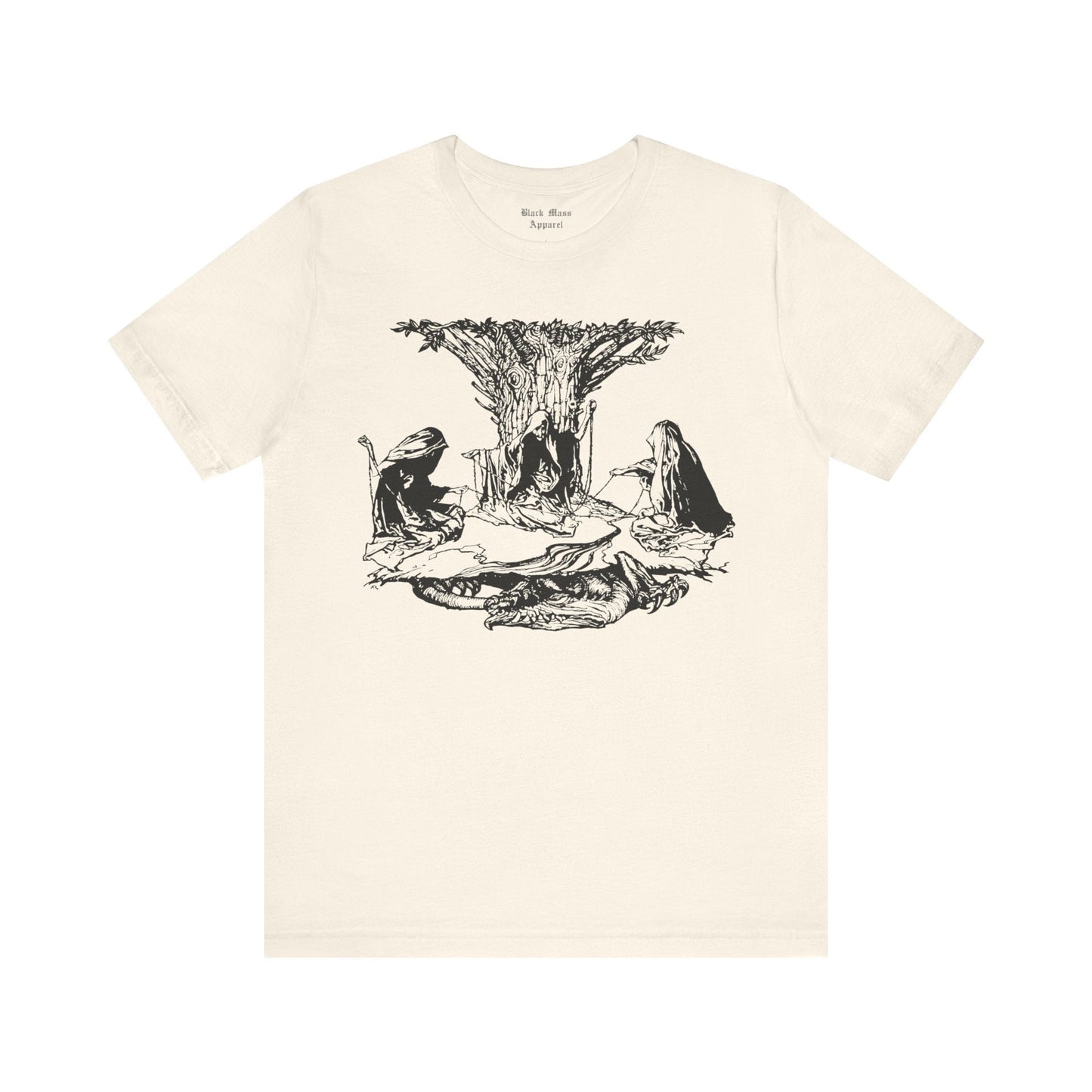 The Norns Weaving Destiny - Black Mass Apparel - T-Shirt