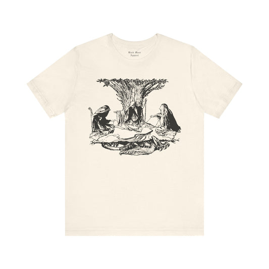The Norns Weaving Destiny - Black Mass Apparel - T-Shirt