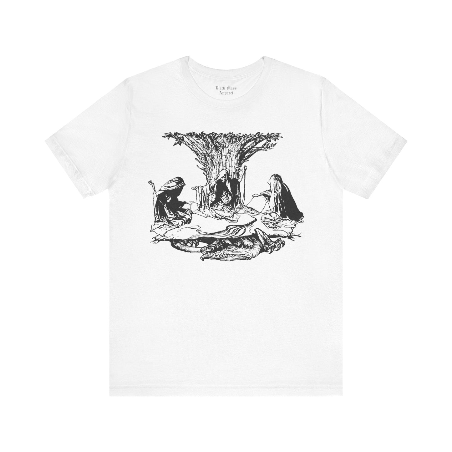 The Norns Weaving Destiny - Black Mass Apparel - T-Shirt