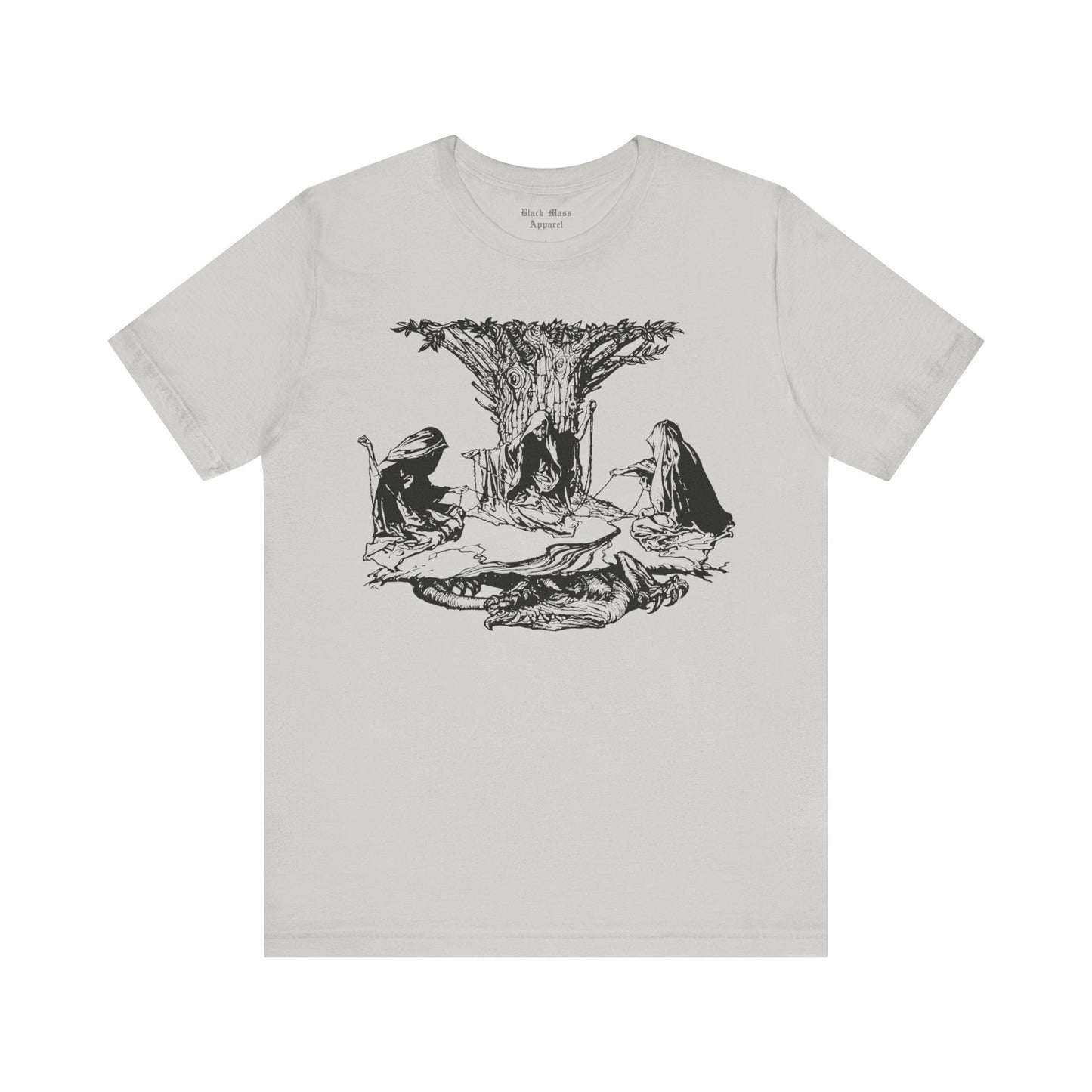 The Norns Weaving Destiny - Black Mass Apparel - T-Shirt