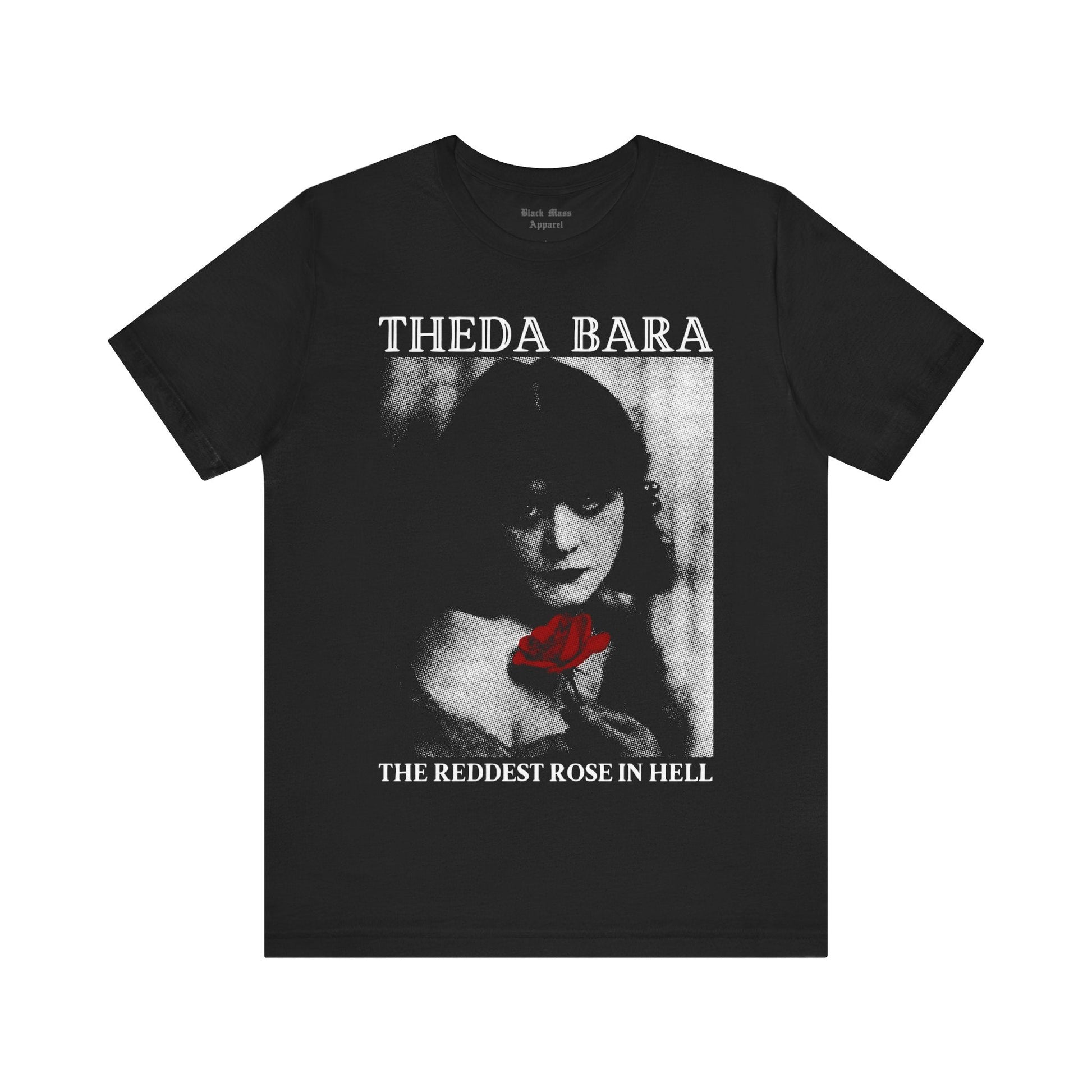 The Reddest Rose in Hell - Black Mass Apparel - T - Shirt
