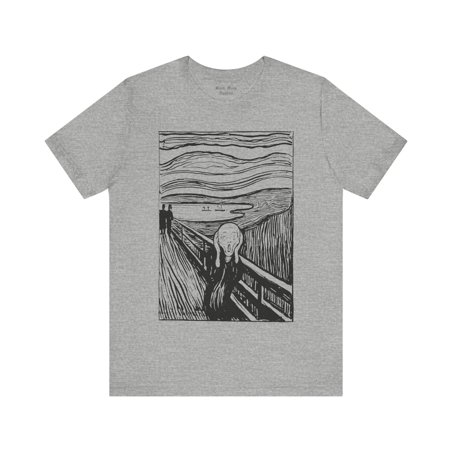 The Scream - Edvard Munch - Black Mass Apparel - T-Shirt