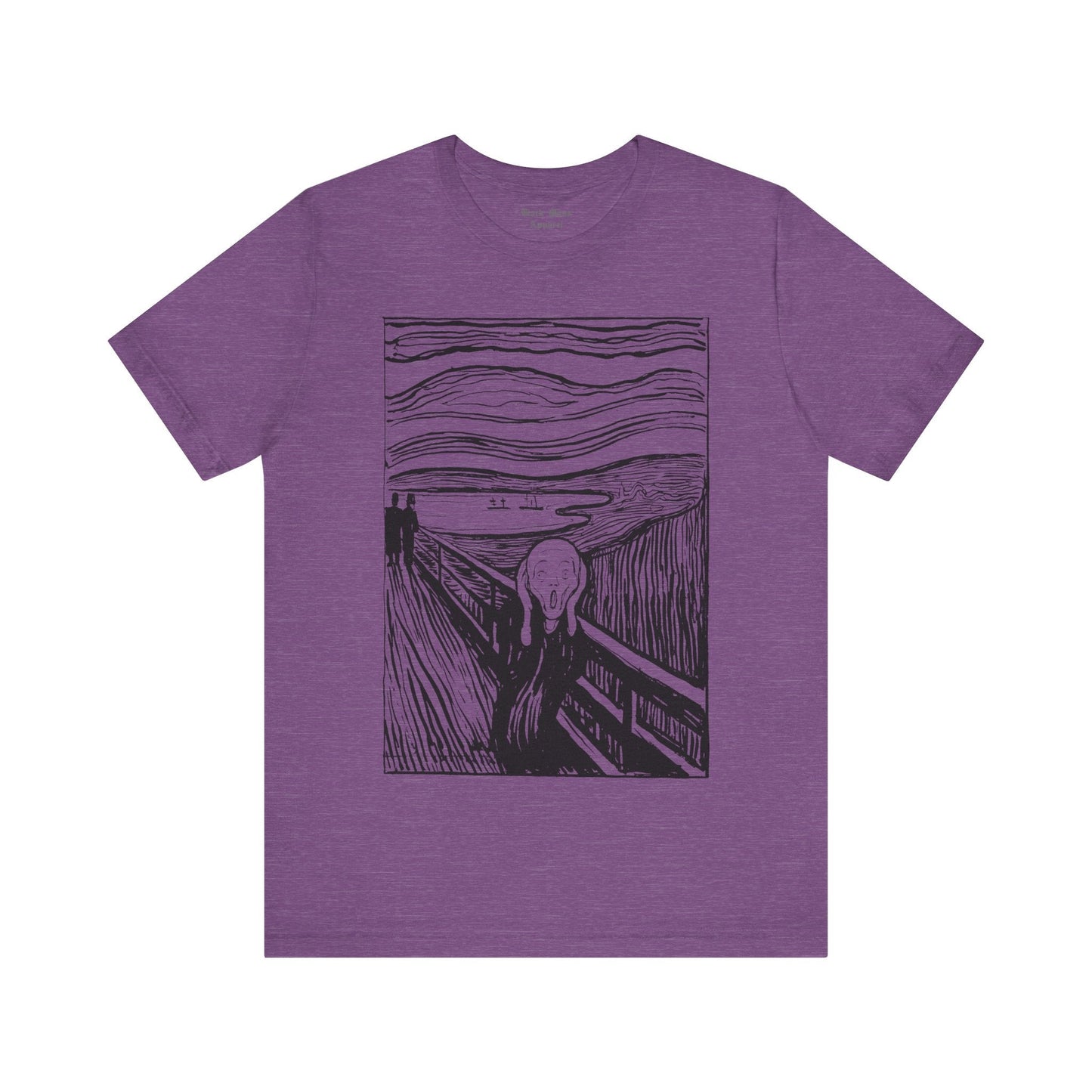 The Scream - Edvard Munch - Black Mass Apparel - T-Shirt