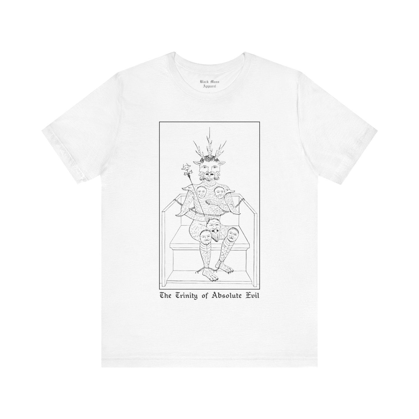 The Trinity of Absolute Evil - Black Mass Apparel - T - Shirt