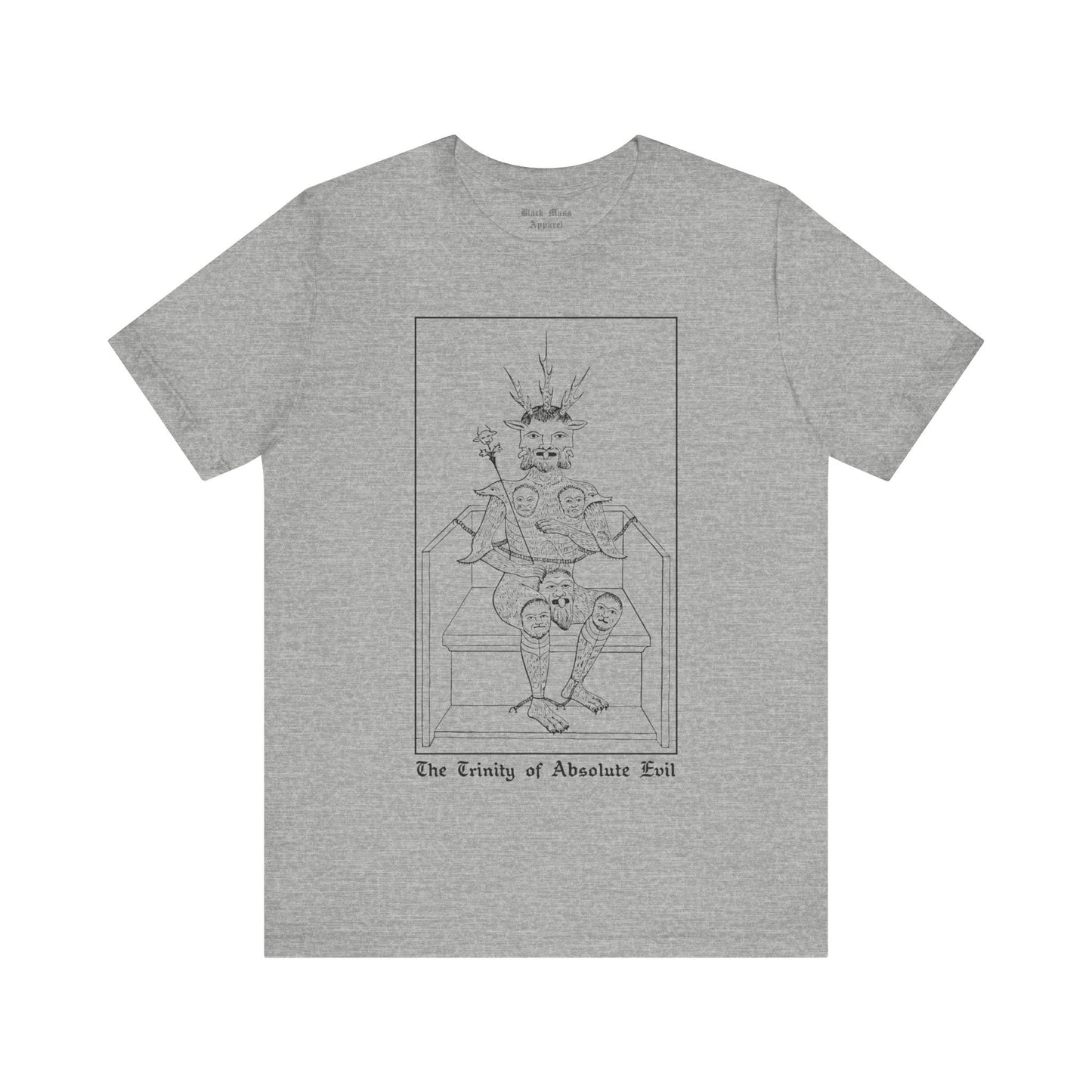 The Trinity of Absolute Evil - Black Mass Apparel - T - Shirt