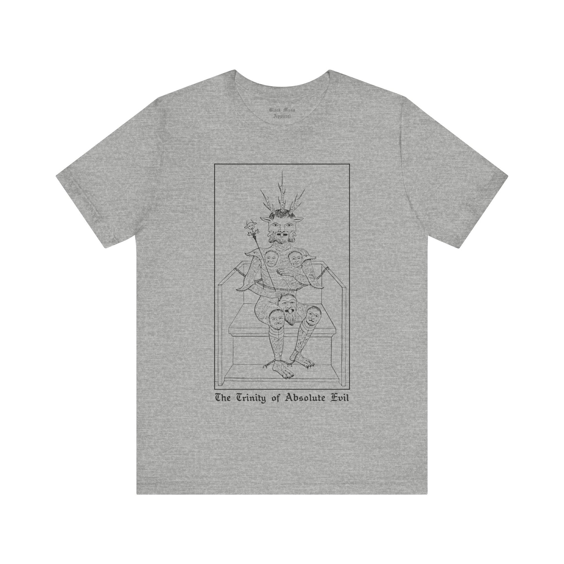 The Trinity of Absolute Evil - Black Mass Apparel - T - Shirt
