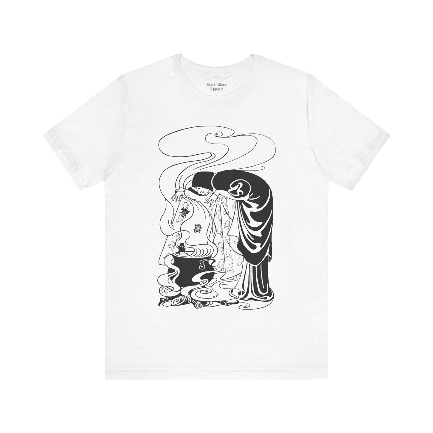 The Witch and Her Cauldron - Black Mass Apparel - T-Shirt