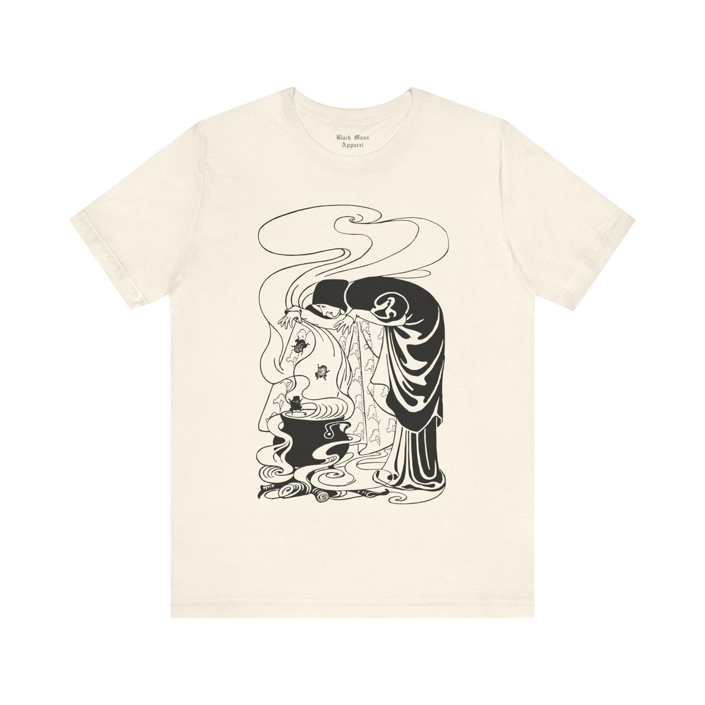 The Witch and Her Cauldron - Black Mass Apparel - T-Shirt