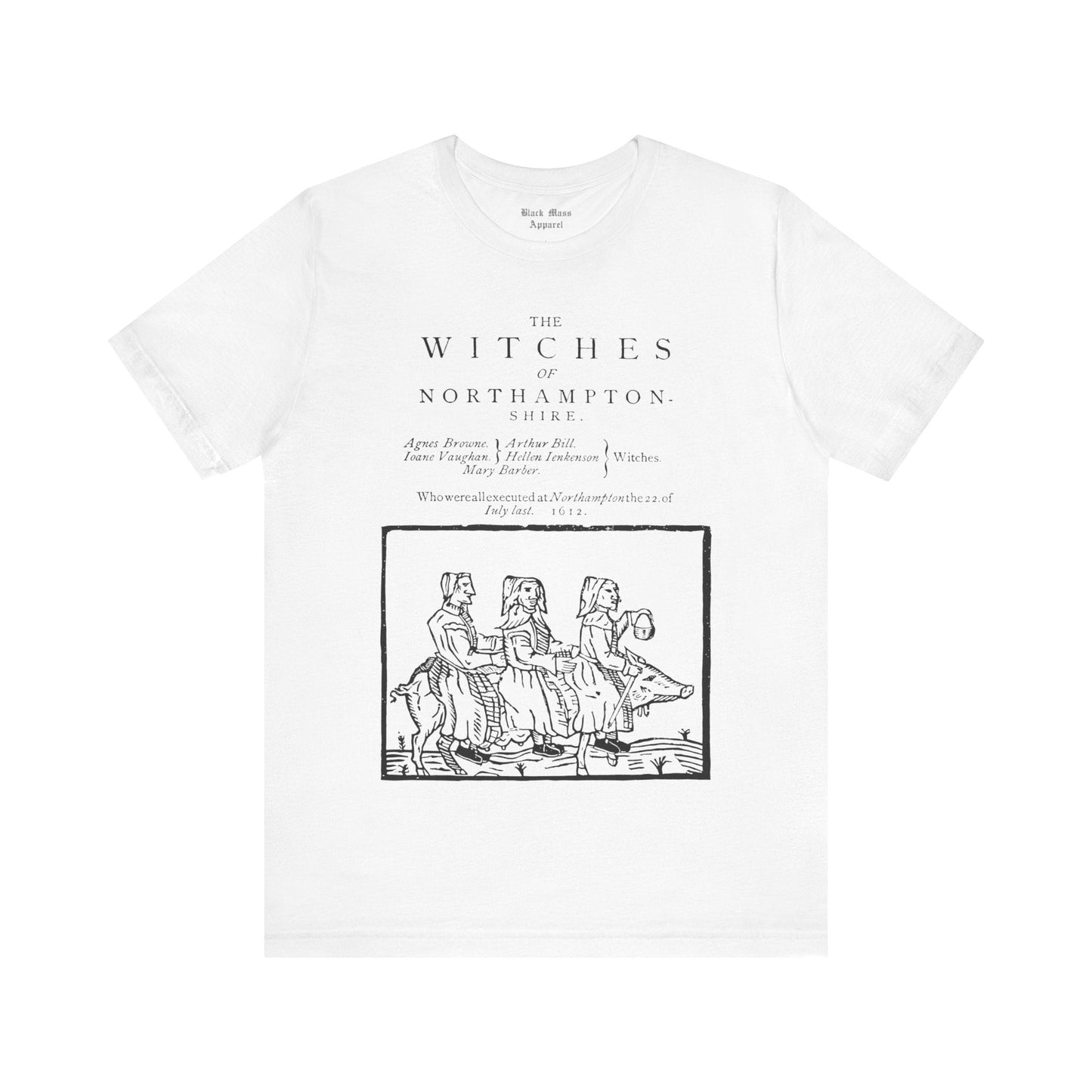 The Witches of Northamptonshire - Black Mass Apparel - T-Shirt