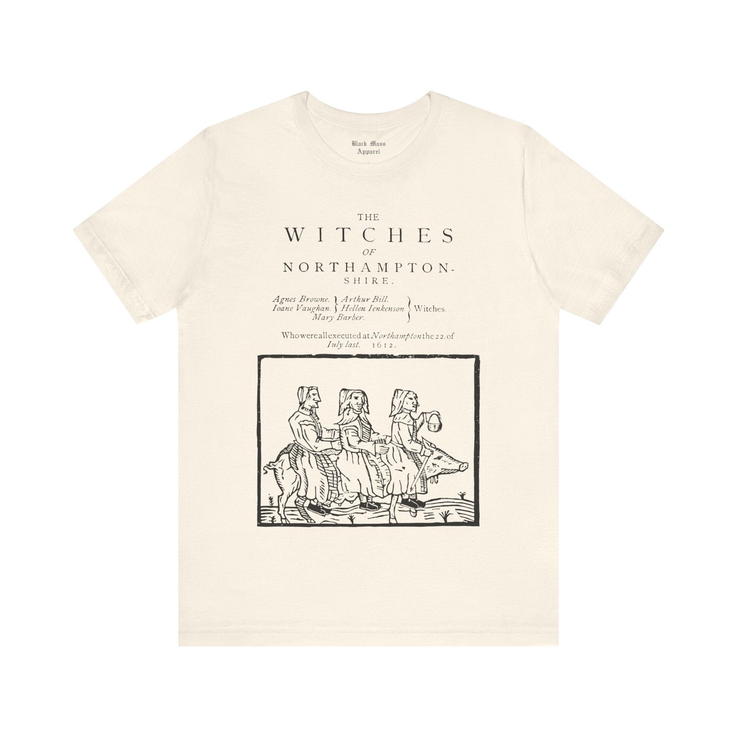 The Witches of Northamptonshire - Black Mass Apparel - T-Shirt