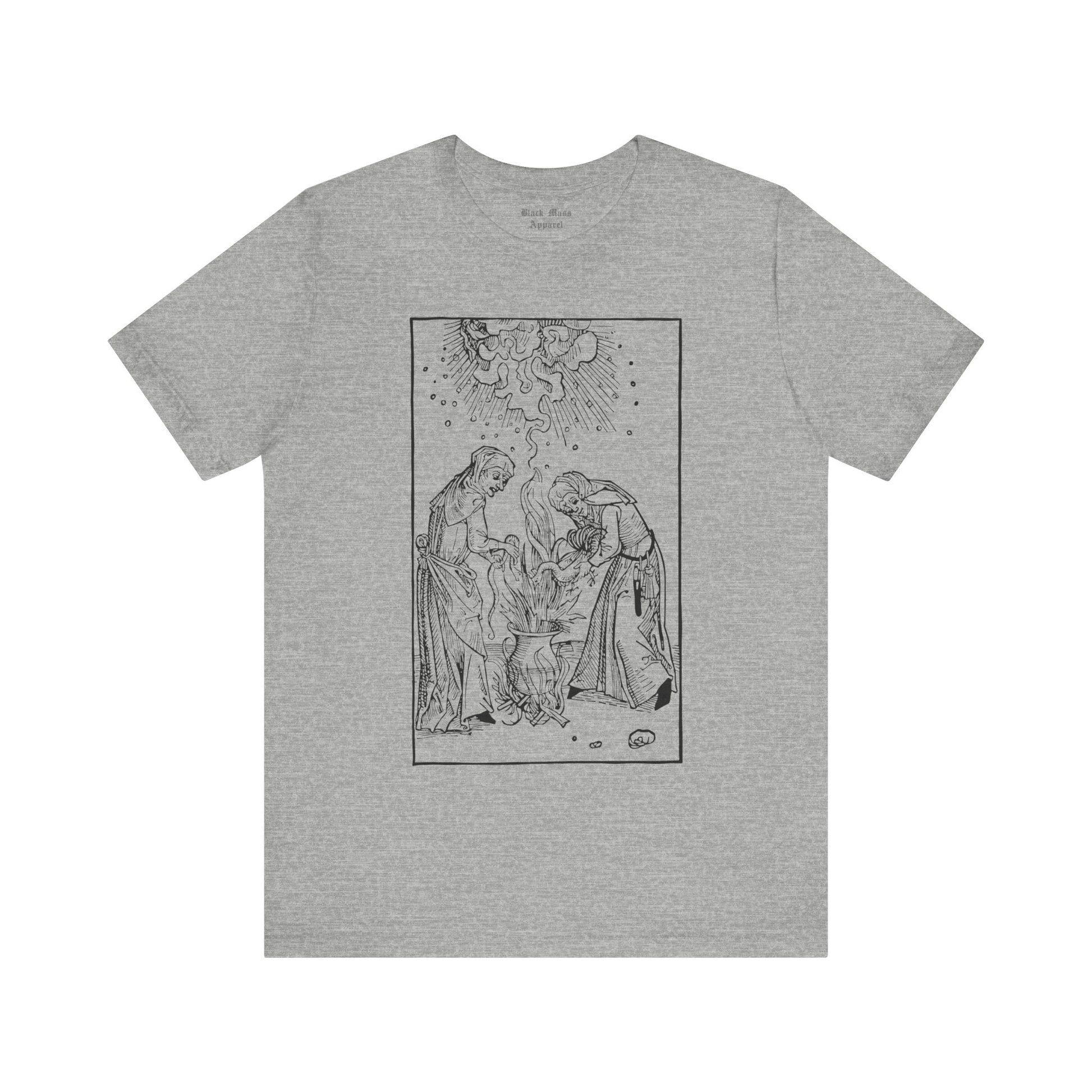 Witches Brewing Up a Storm I - Black Mass Apparel - T - Shirt