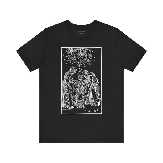 Witches Brewing Up a Storm I - Black Mass Apparel - T - Shirt