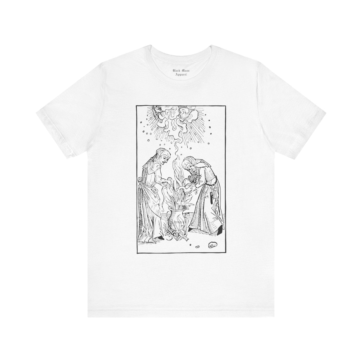 Witches Brewing Up a Storm I - Black Mass Apparel - T - Shirt