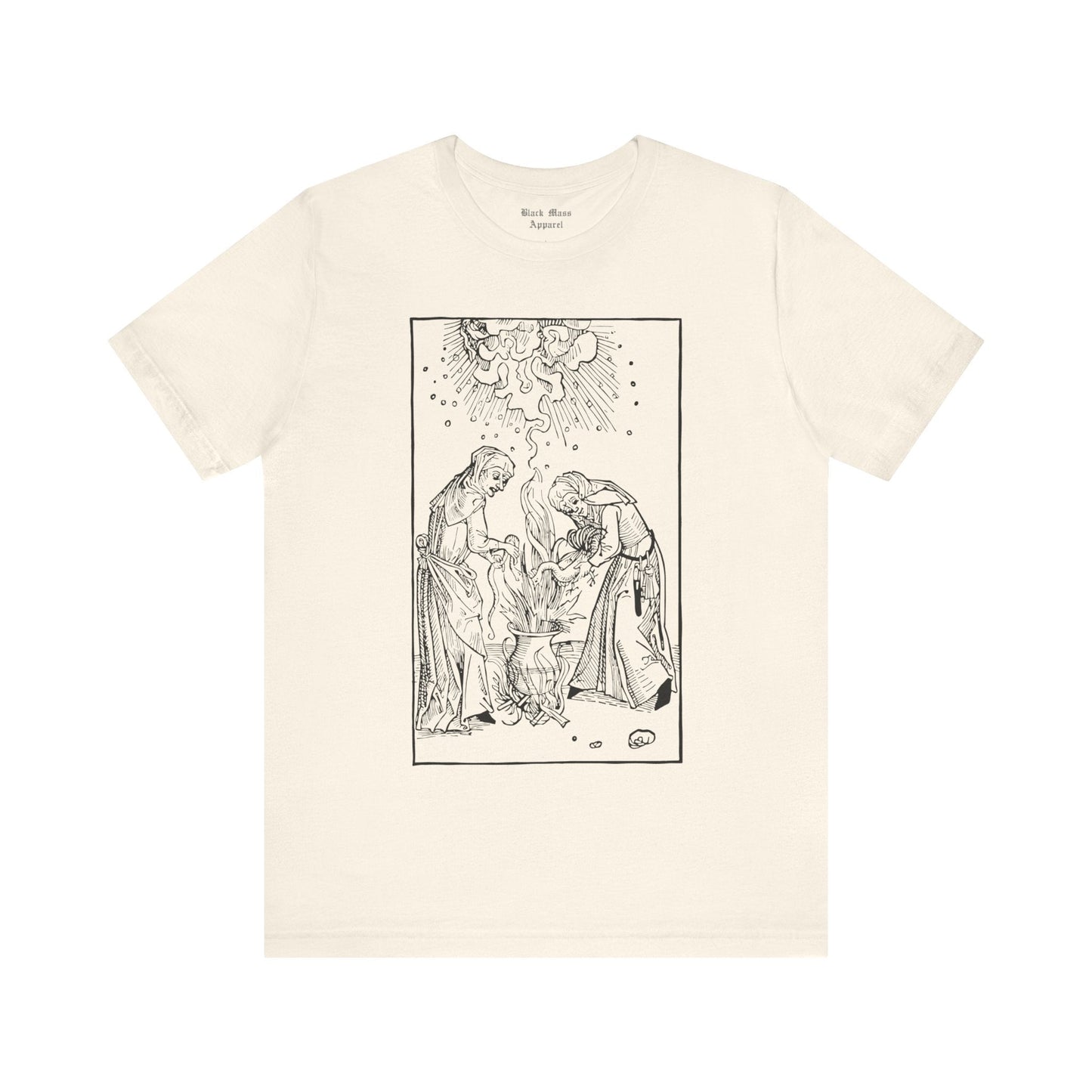 Witches Brewing Up a Storm I - Black Mass Apparel - T - Shirt