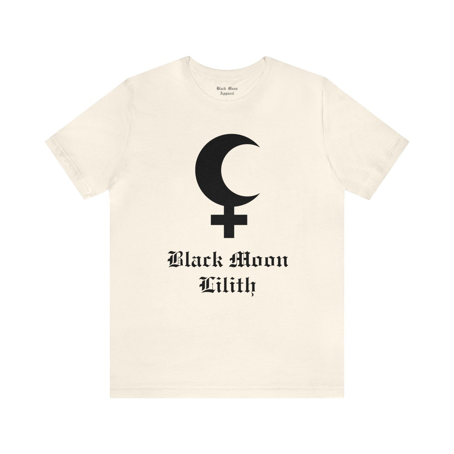 Black Moon Lilith T-shirt - Black Mass Apparel - T-Shirt