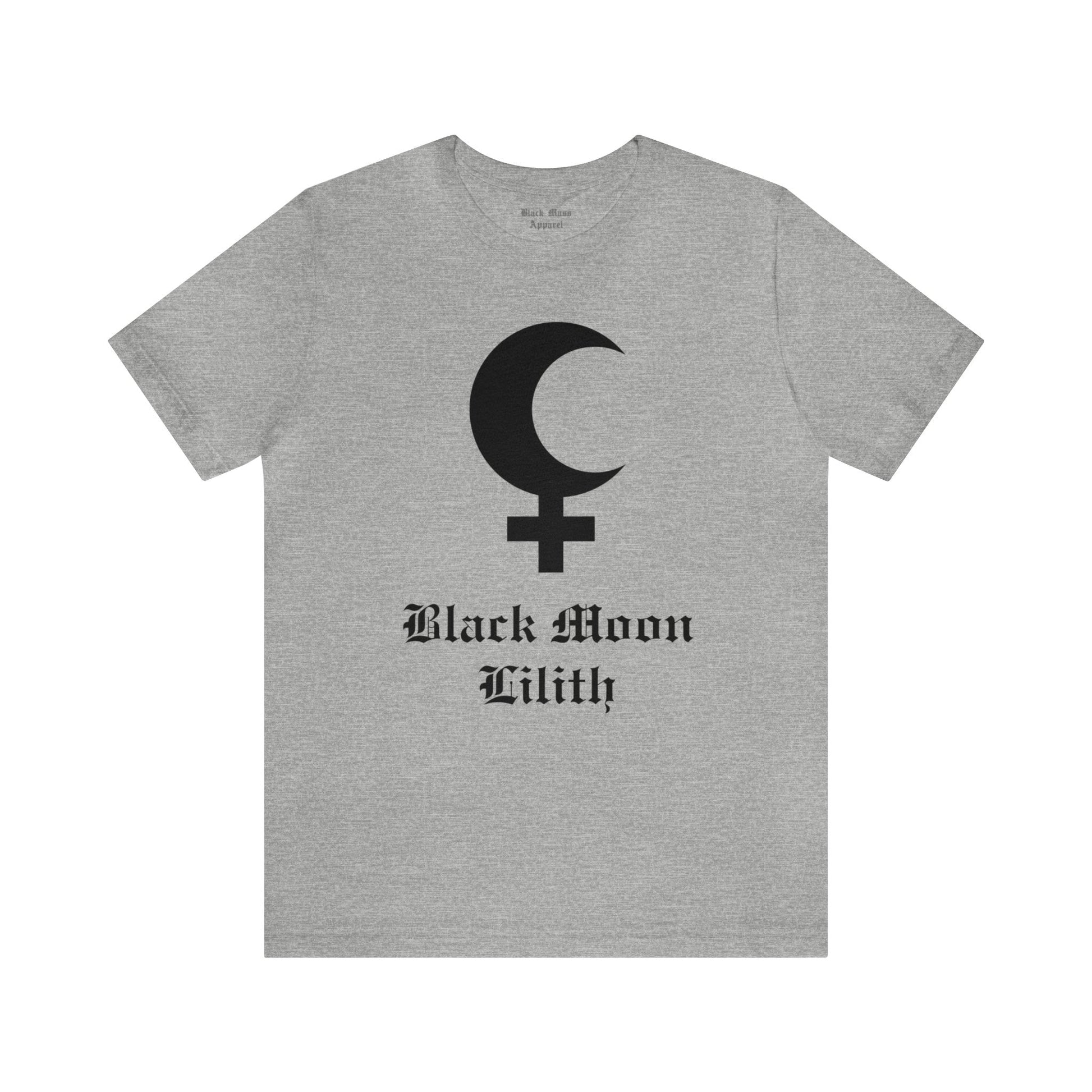 Black Moon Lilith T-shirt - Black Mass Apparel - T-Shirt