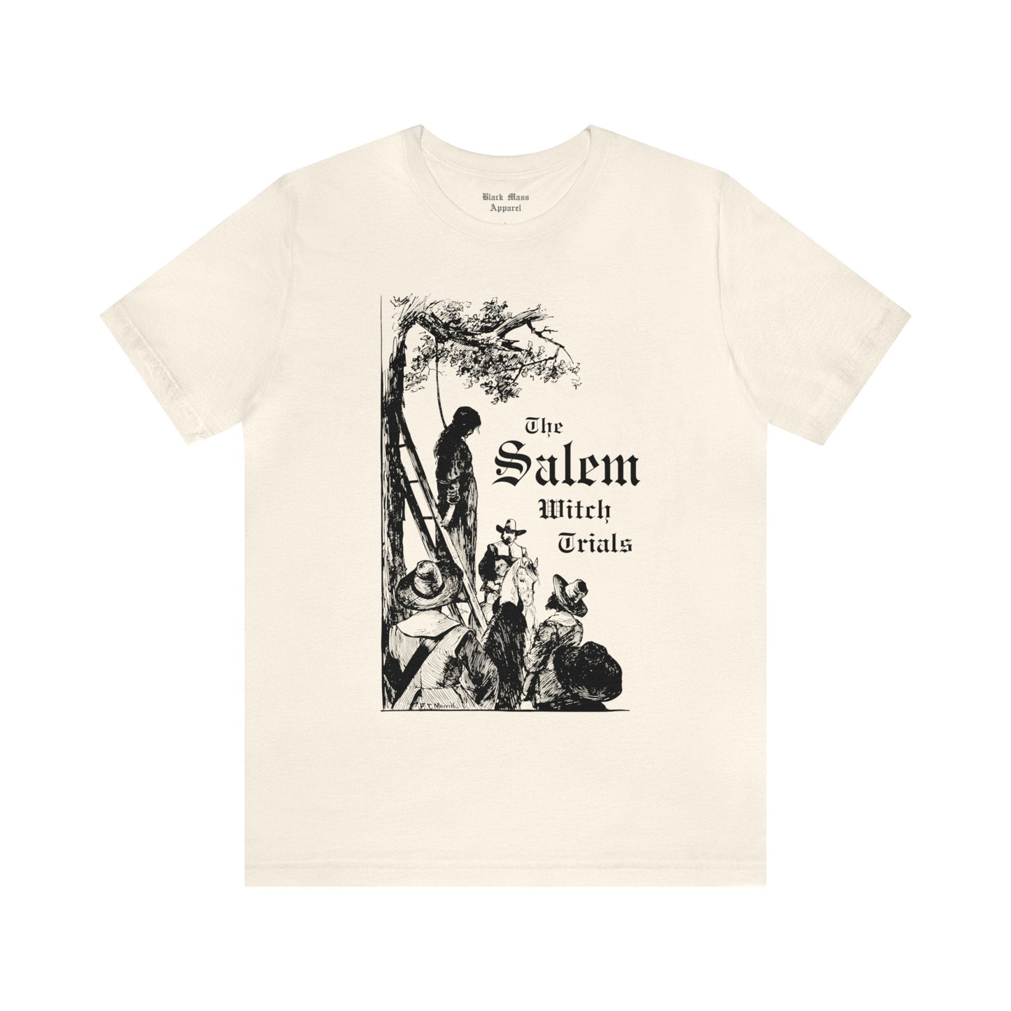 Execution of Mrs. Ann Hibbins - Black Mass Apparel - T-Shirt