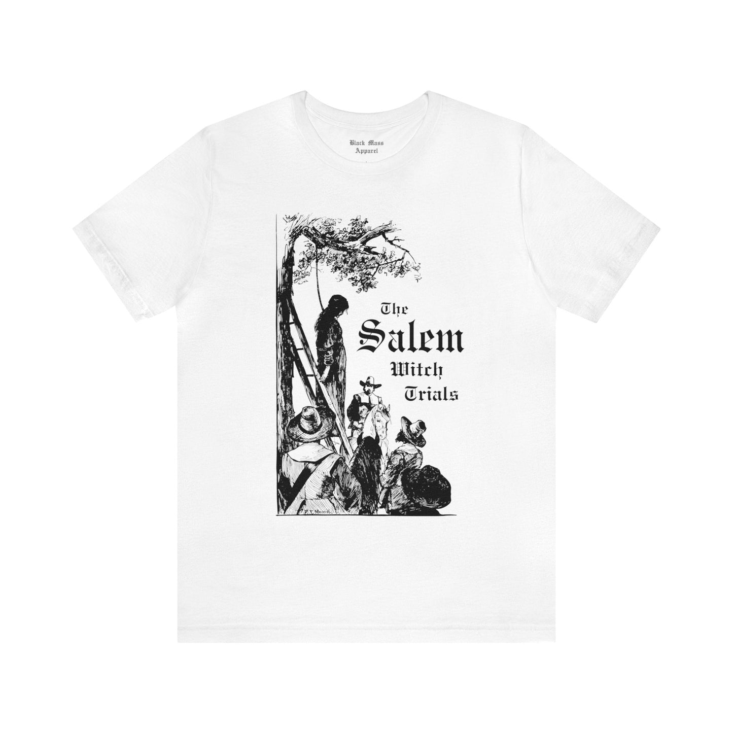 Execution of Mrs. Ann Hibbins - Black Mass Apparel - T-Shirt