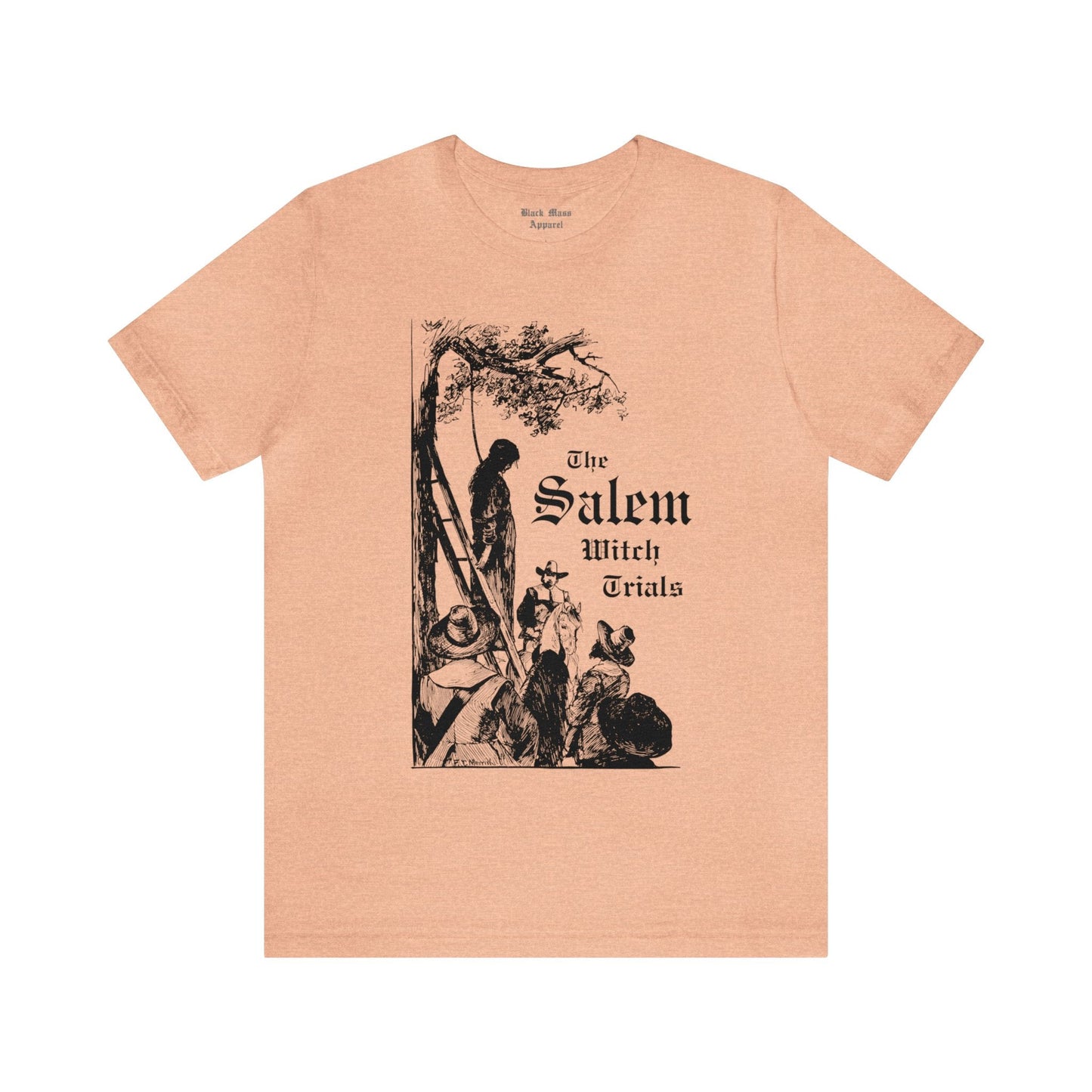 Execution of Mrs. Ann Hibbins - Black Mass Apparel - T-Shirt