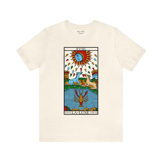 La Lune - Moon Tarot - Black Mass Apparel - T-Shirt