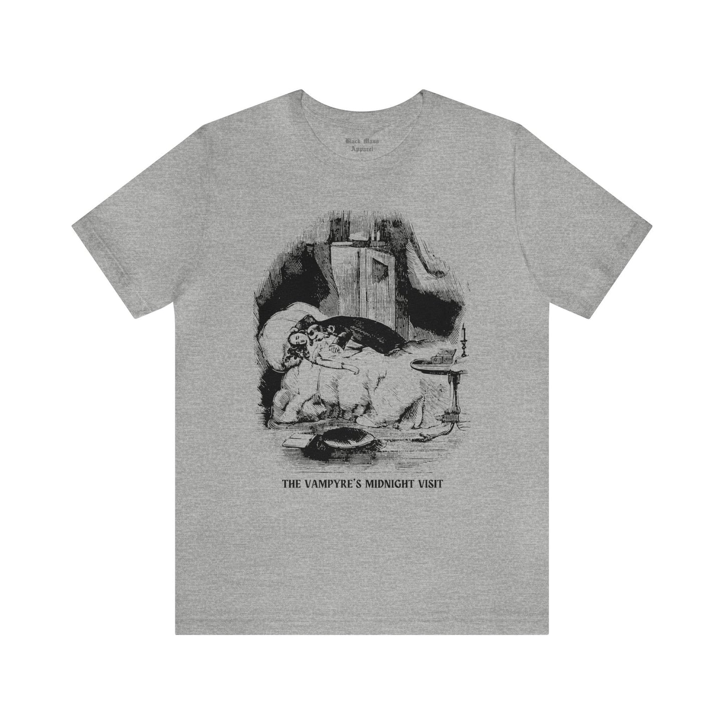 The Vampyre's Midnight Visit - Black Mass Apparel - T-Shirt