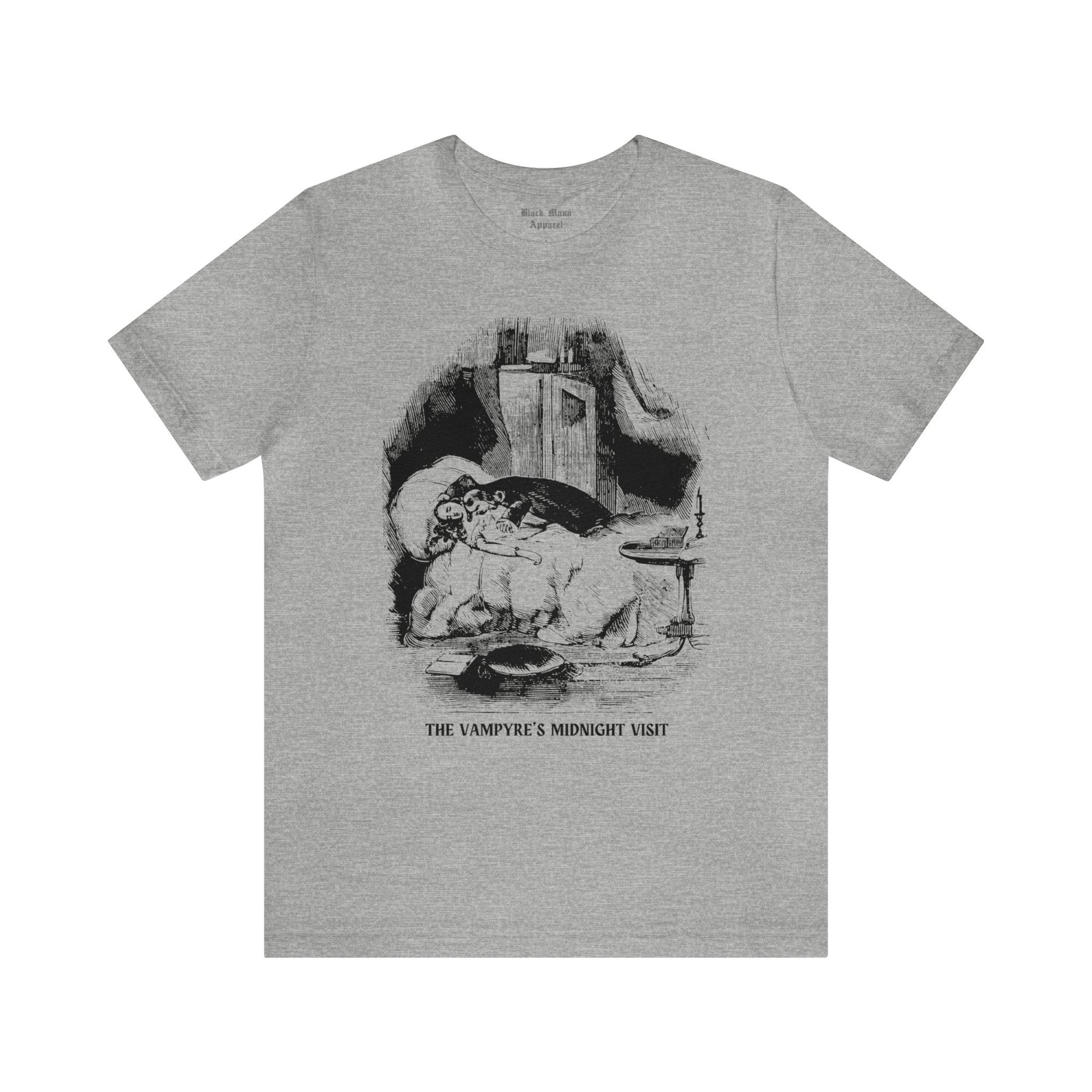 The Vampyre's Midnight Visit - Black Mass Apparel - T-Shirt