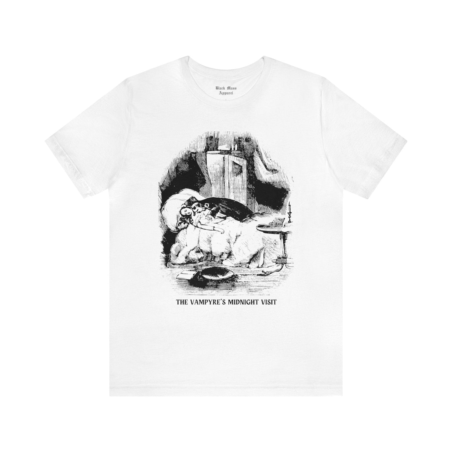 The Vampyre's Midnight Visit - Black Mass Apparel - T-Shirt