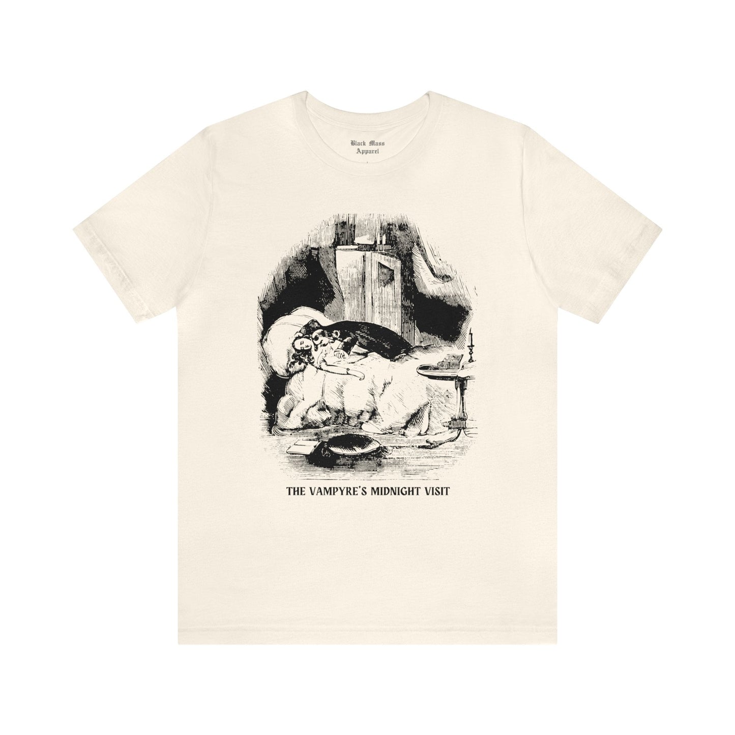 The Vampyre's Midnight Visit - Black Mass Apparel - T-Shirt