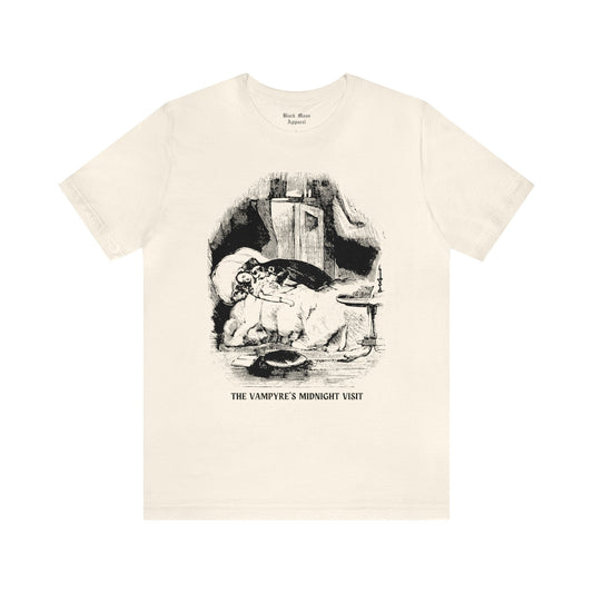 The Vampyre's Midnight Visit - Black Mass Apparel - T-Shirt