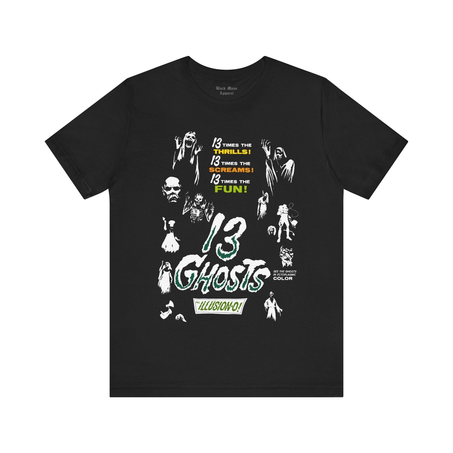 13 Ghosts (1960) - Black Mass Apparel - T-Shirt