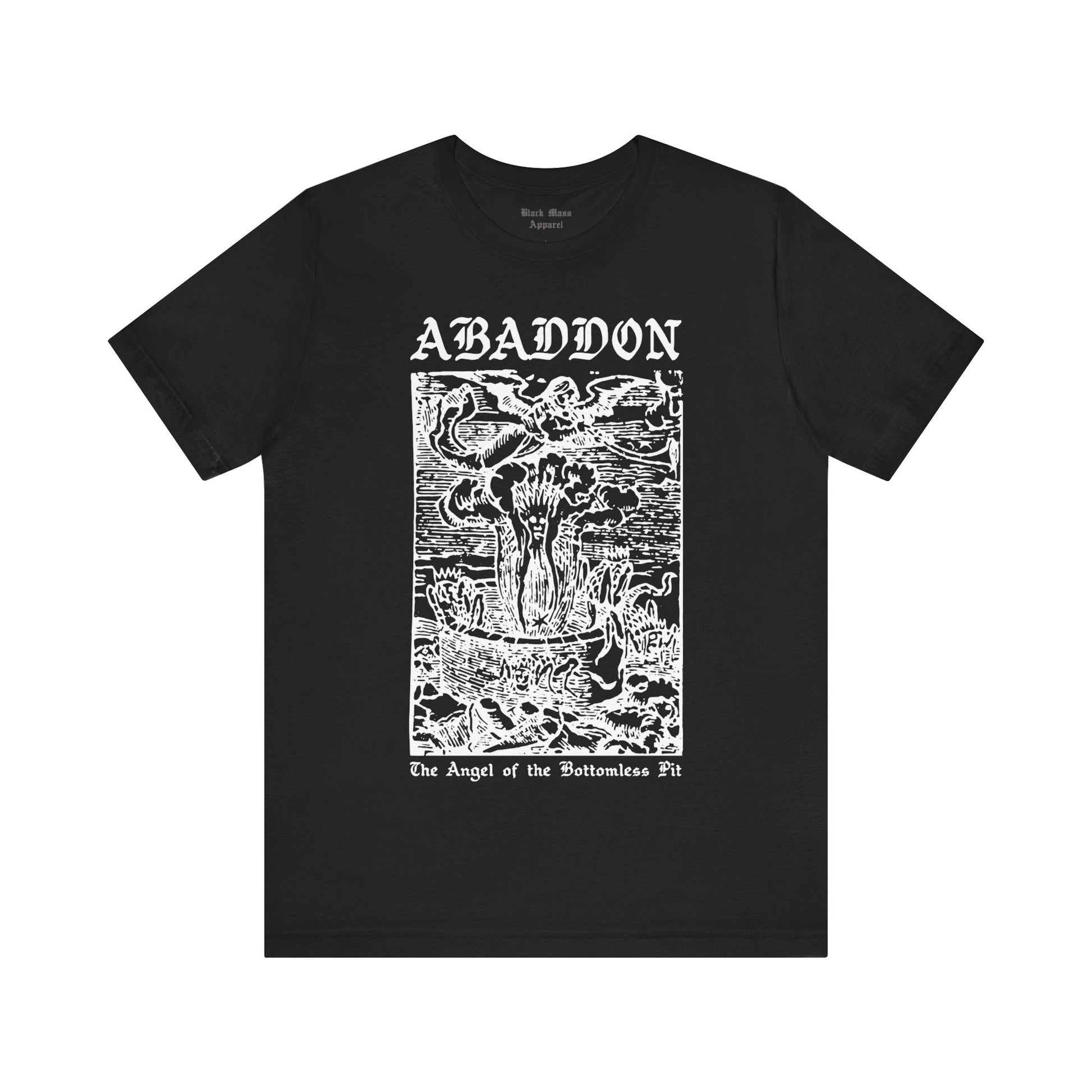 Abaddon - The Angel of the Bottomless Pit - Black Mass Apparel - T-Shirt