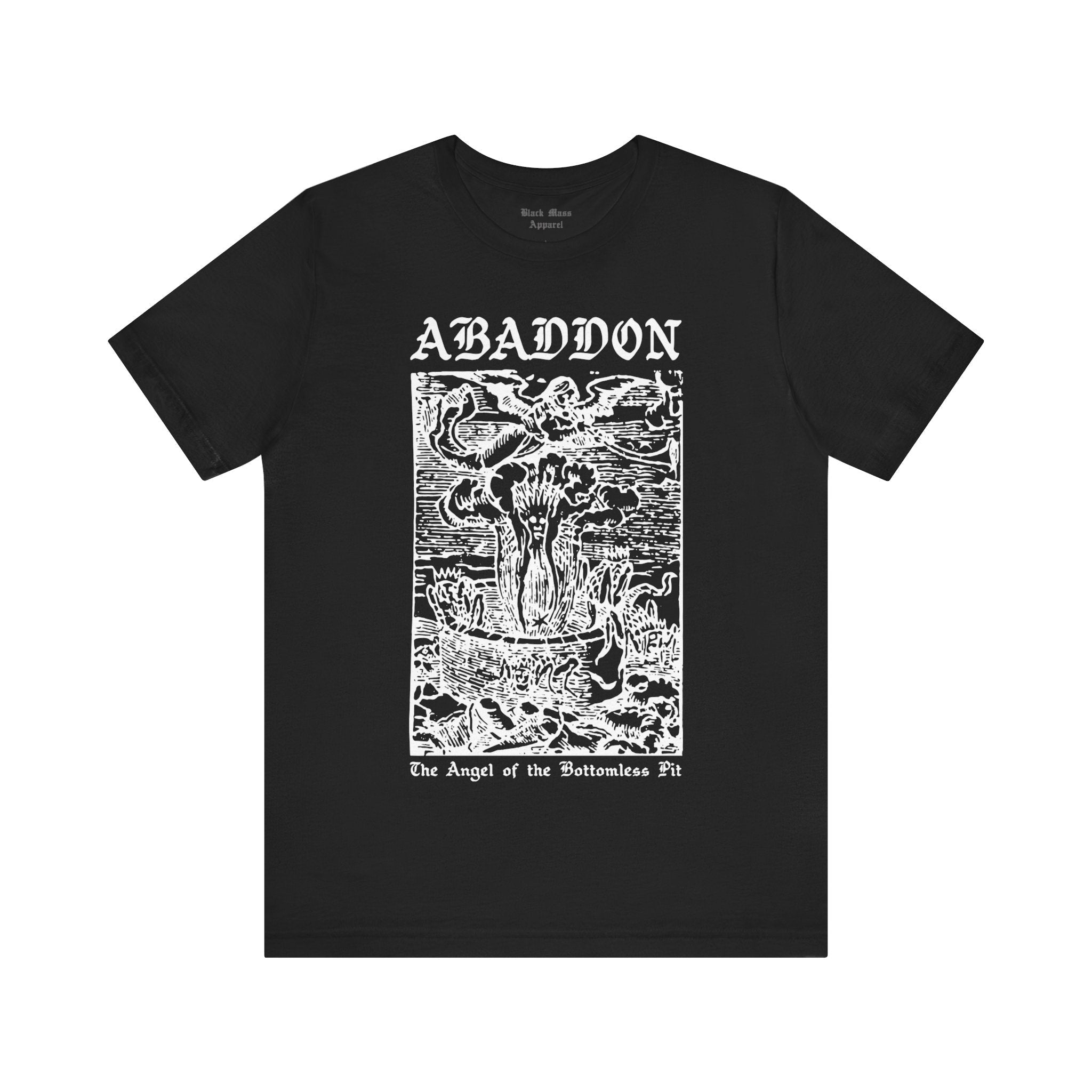 Abaddon - The Angel of the Bottomless Pit - Black Mass Apparel - T-Shirt