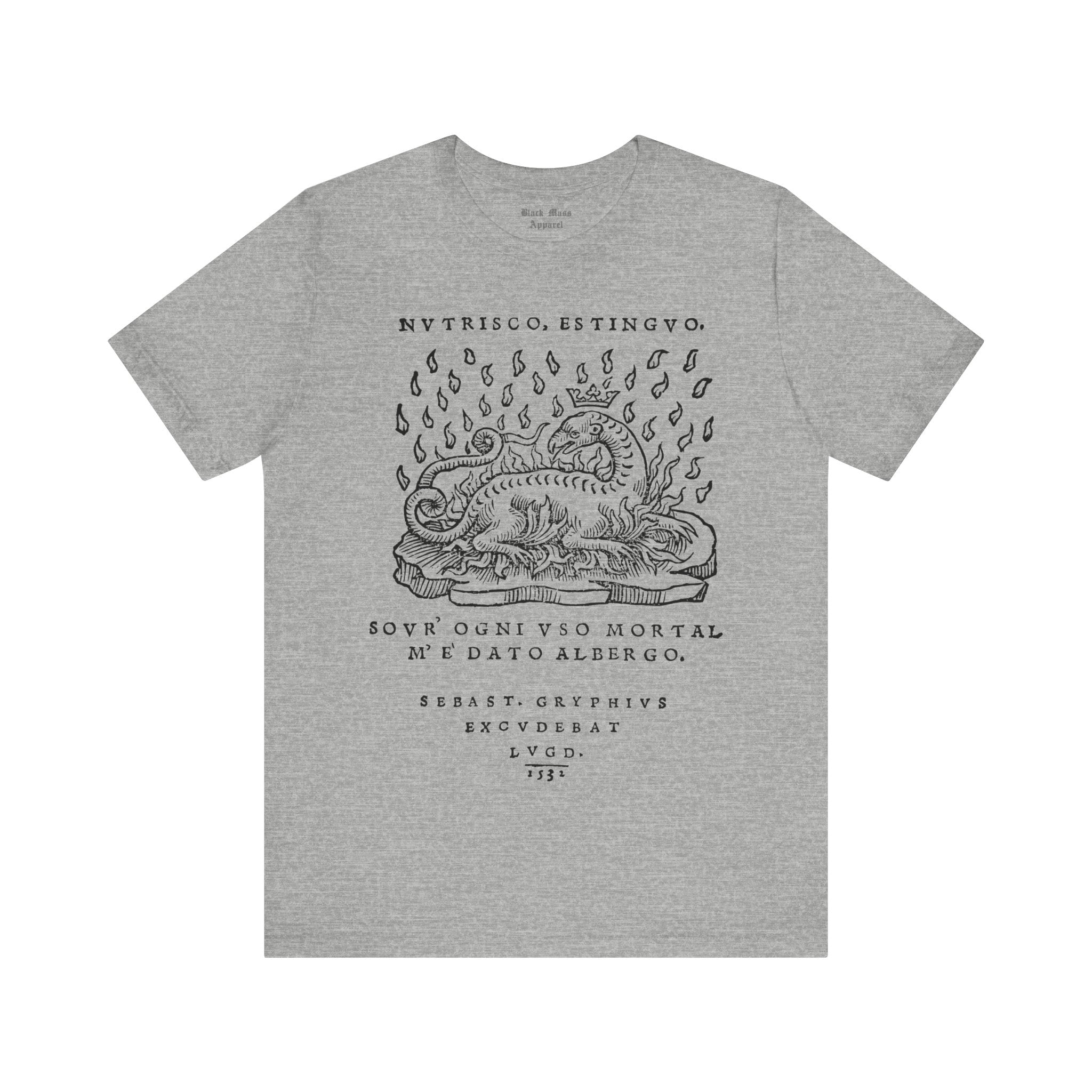 Above Every Mortal - Black Mass Apparel - T - Shirt