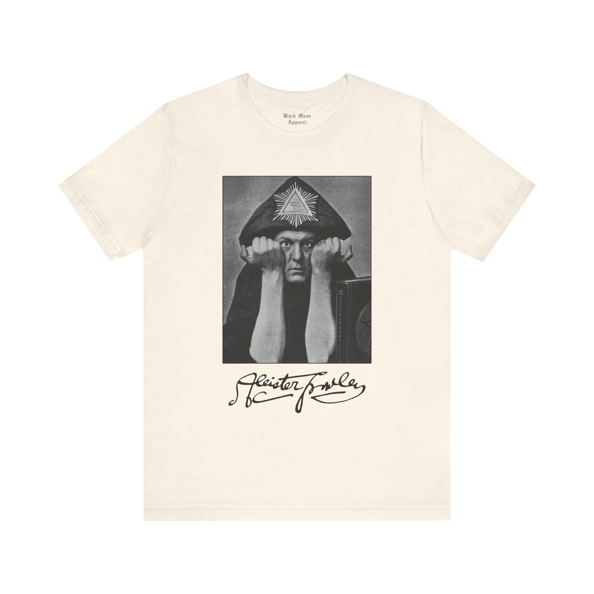 Aleister Crowley I - Black Mass Apparel - T-Shirt