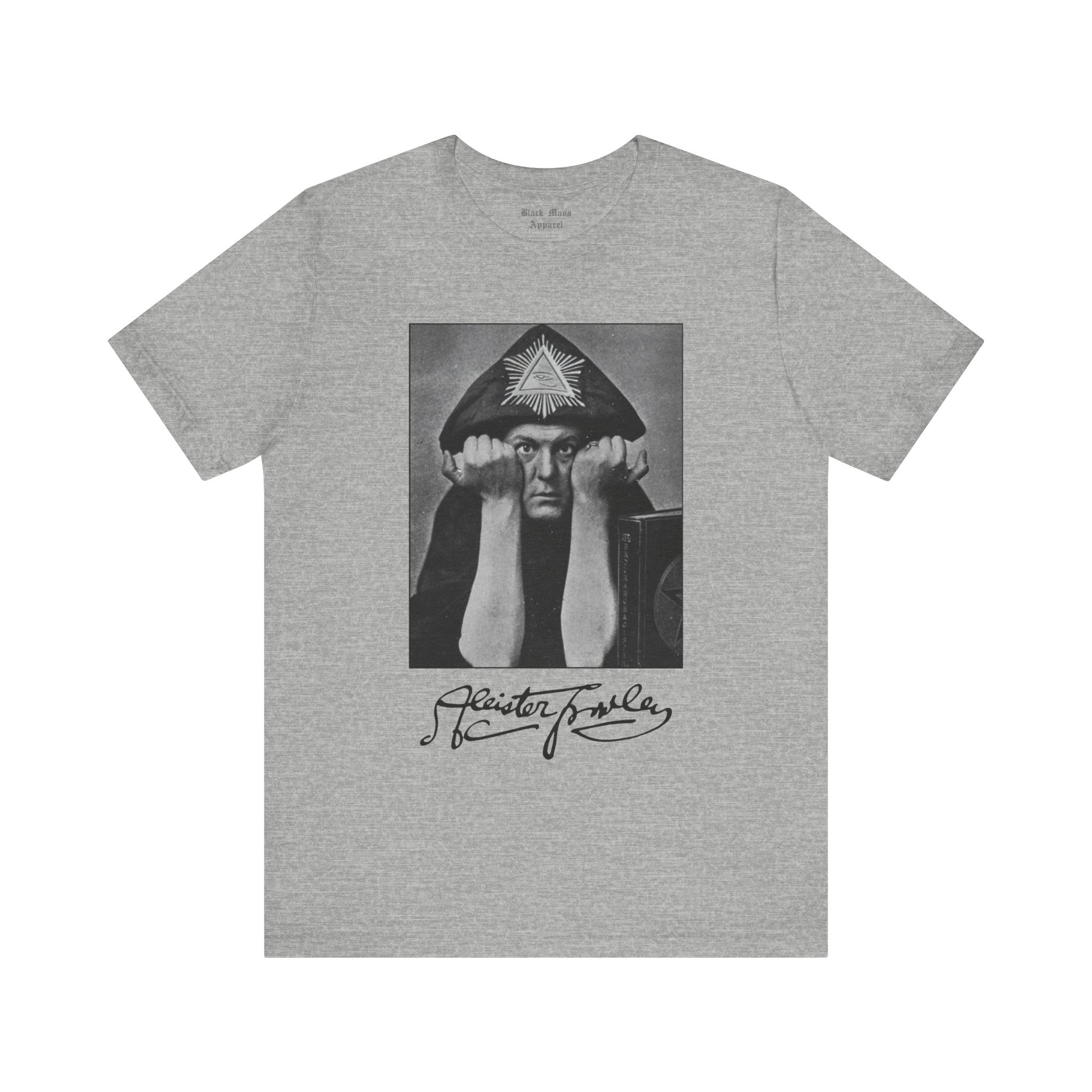 Aleister Crowley I - Black Mass Apparel - T-Shirt