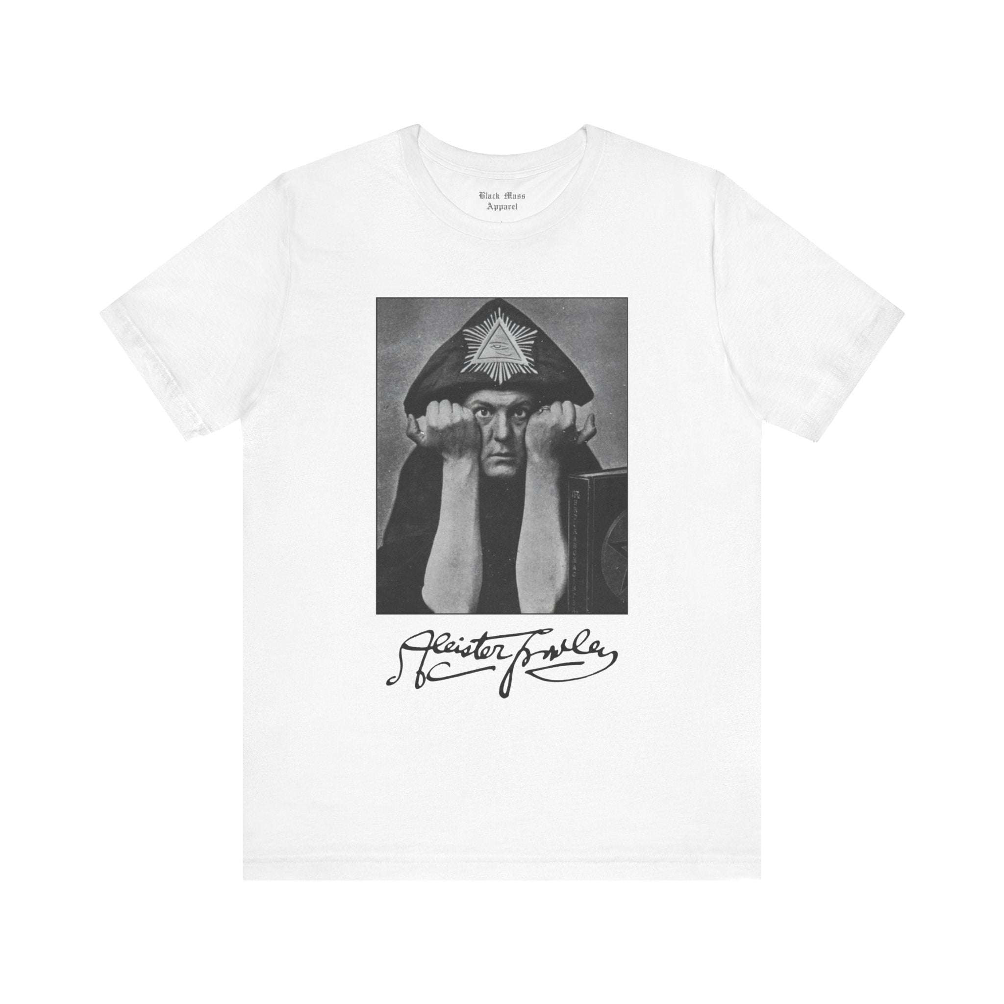 Aleister Crowley I - Black Mass Apparel - T-Shirt
