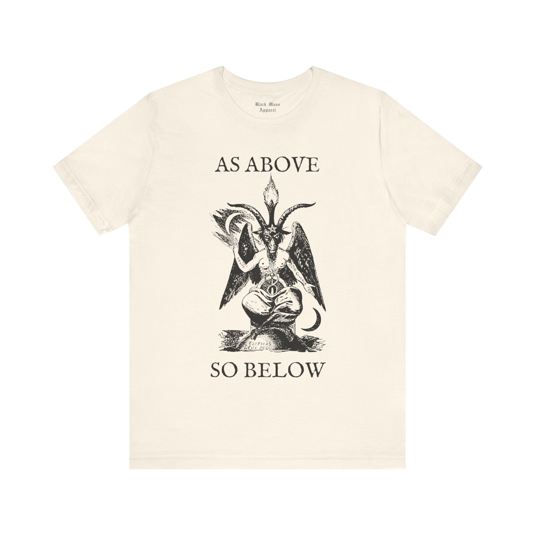 As Above, So Below - Black Mass Apparel - T-Shirt