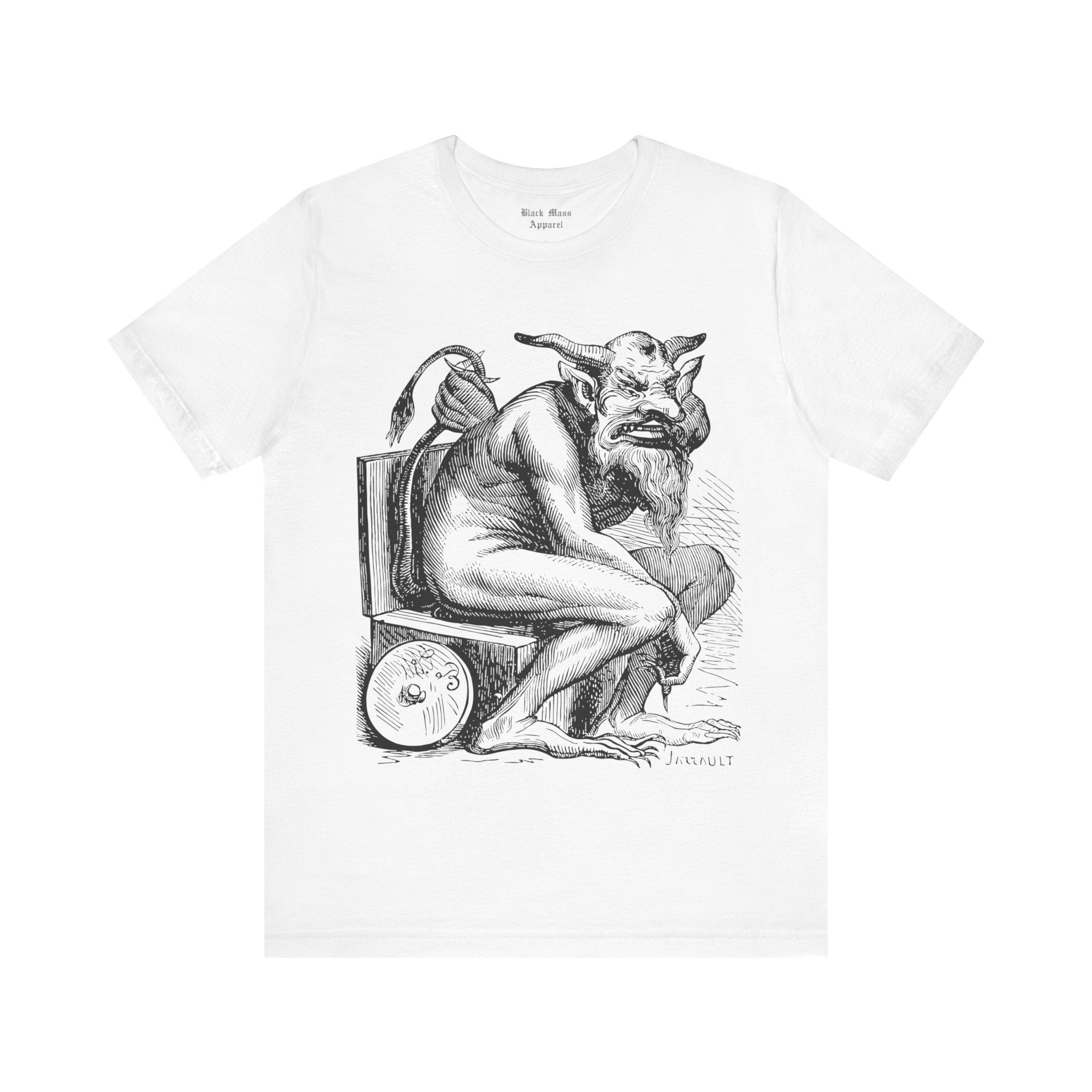 Belphegor, Demonology Shirt, The Infernal Dictionary T-shirt, Witchcraft, Grimoire, Gothic, Occult Unisex Jersey Short Sleeve Tee - Black Mass Apparel - T-Shirt