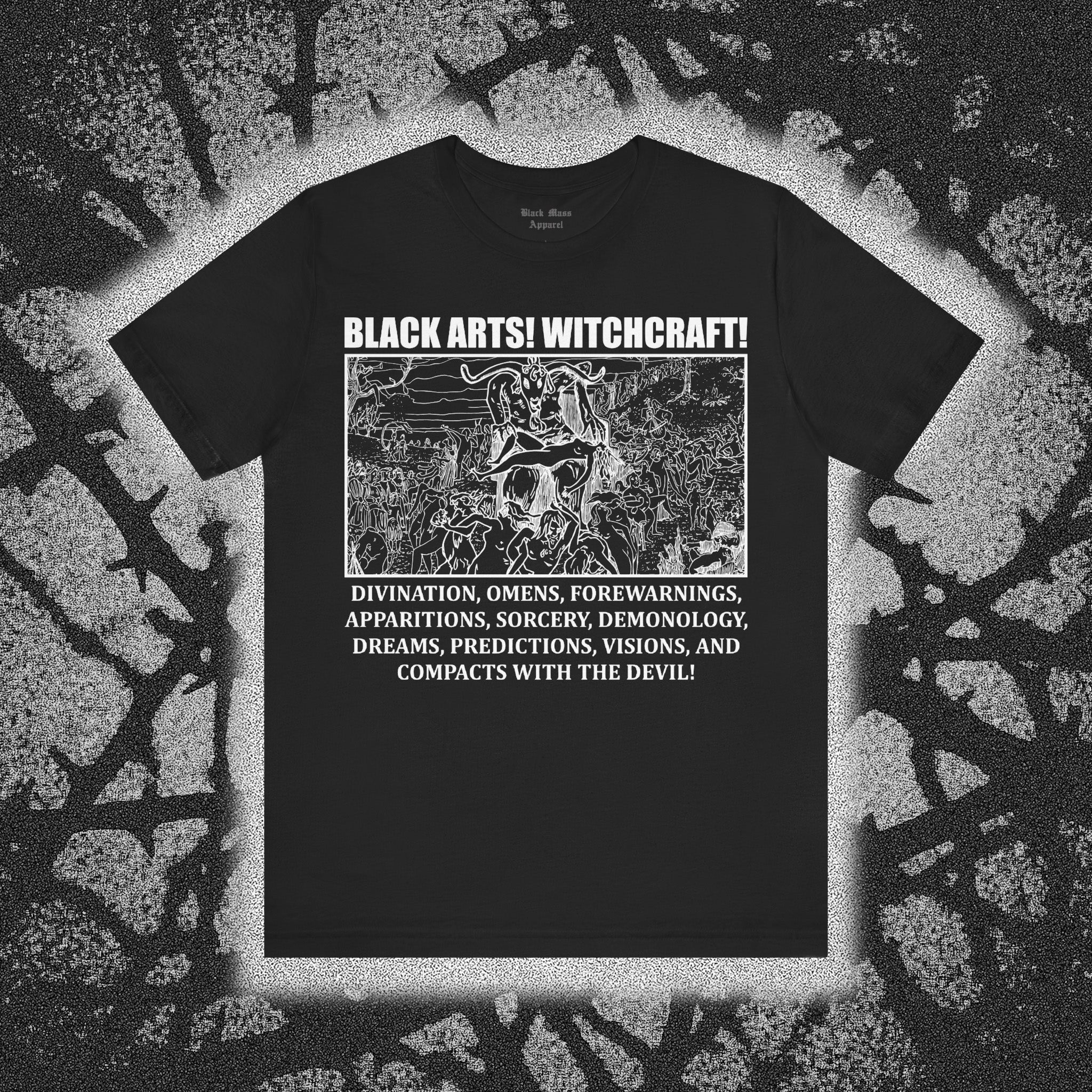 Black Arts! Witchcraft! - Black Mass Apparel - T-Shirt